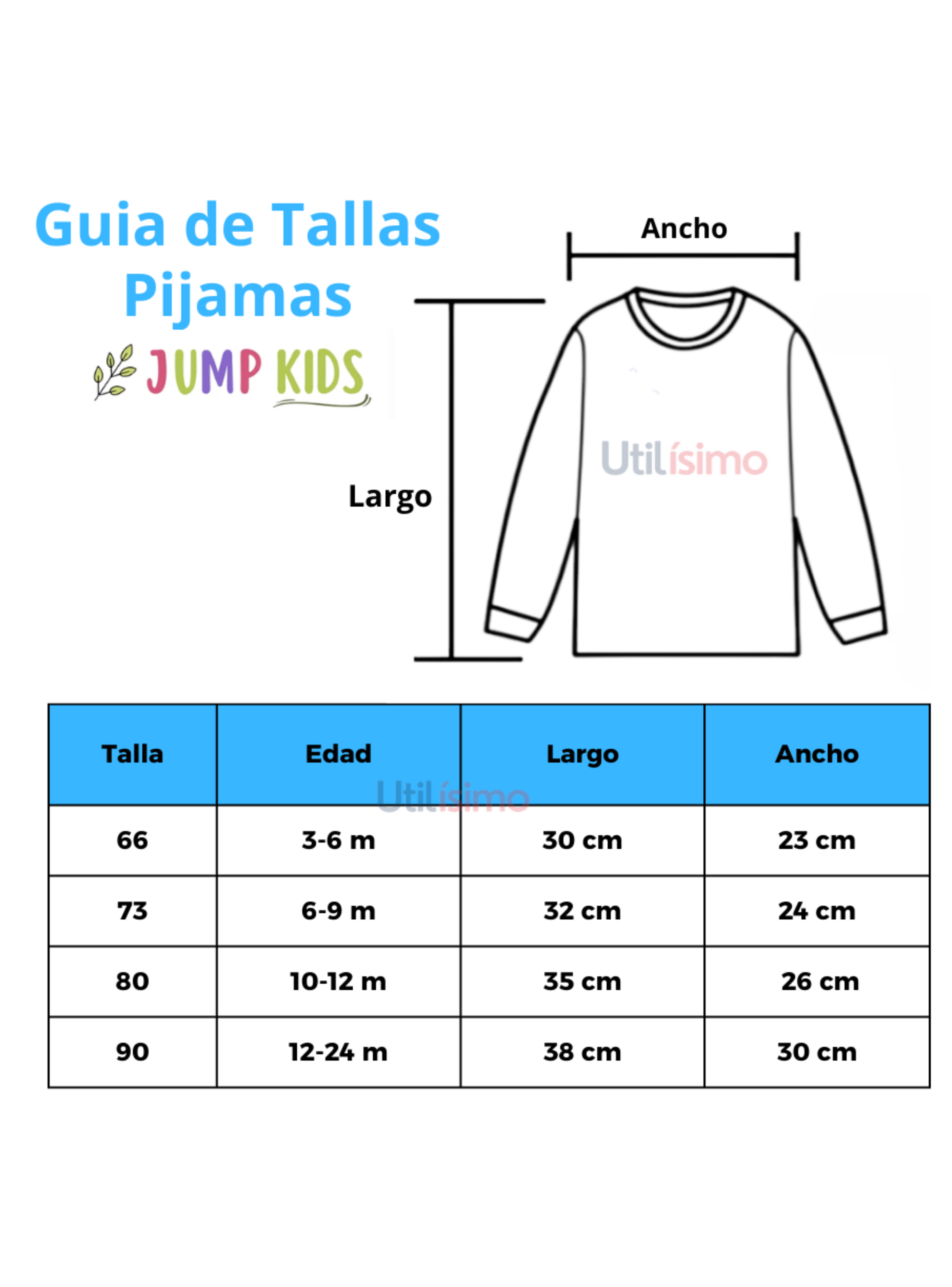 Set 2 Piezas Pijama Unisex Oso Beige Jump Kids 100% Algodón-2