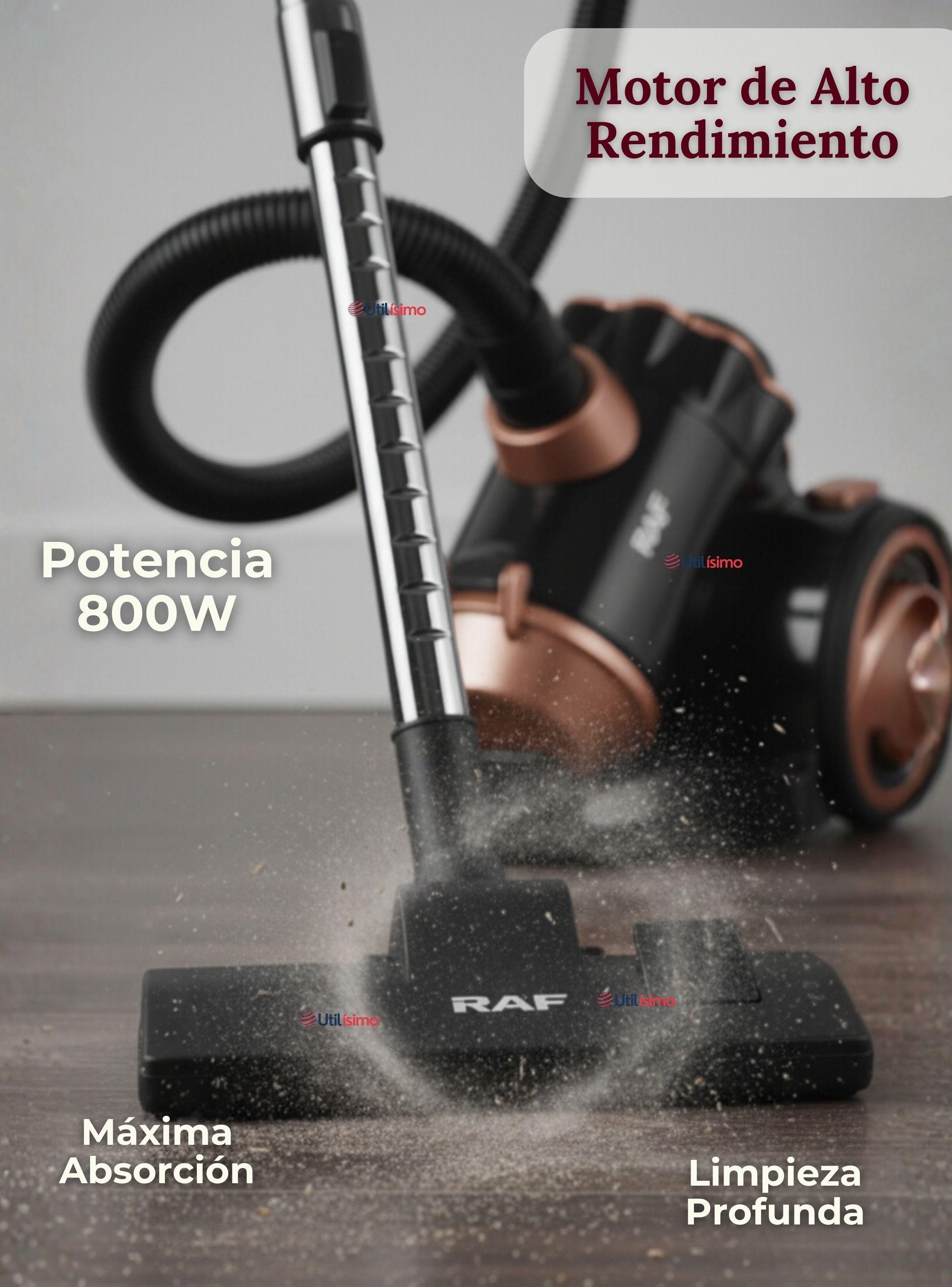 Aspiradora De Arrastre Potencia De Succión 800w Sin Bolsa Ciclónica-3