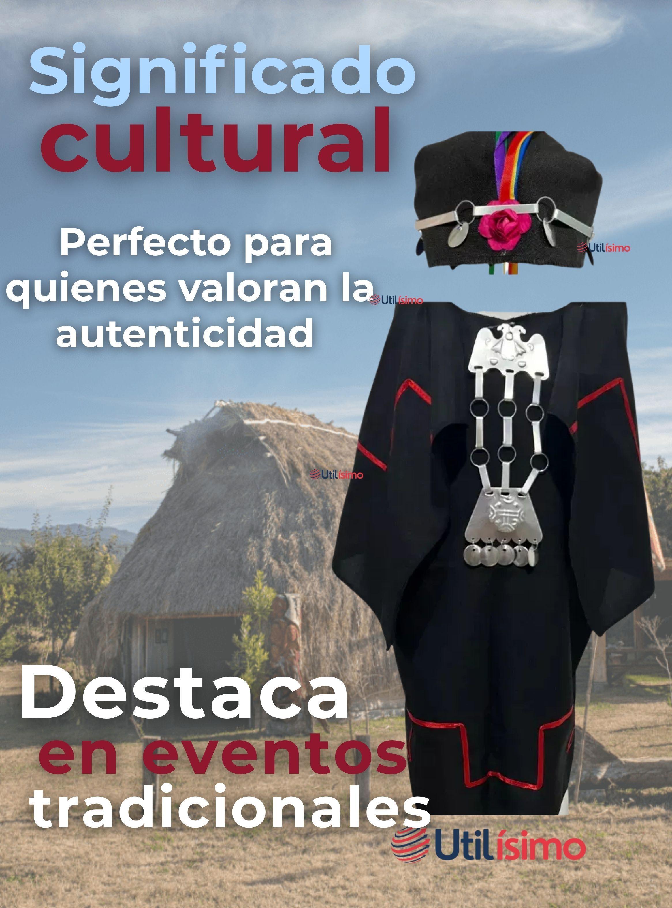 Collar Trapelacucha Mapuche Machi Aluminio Niñas Fiestas Patrias-7