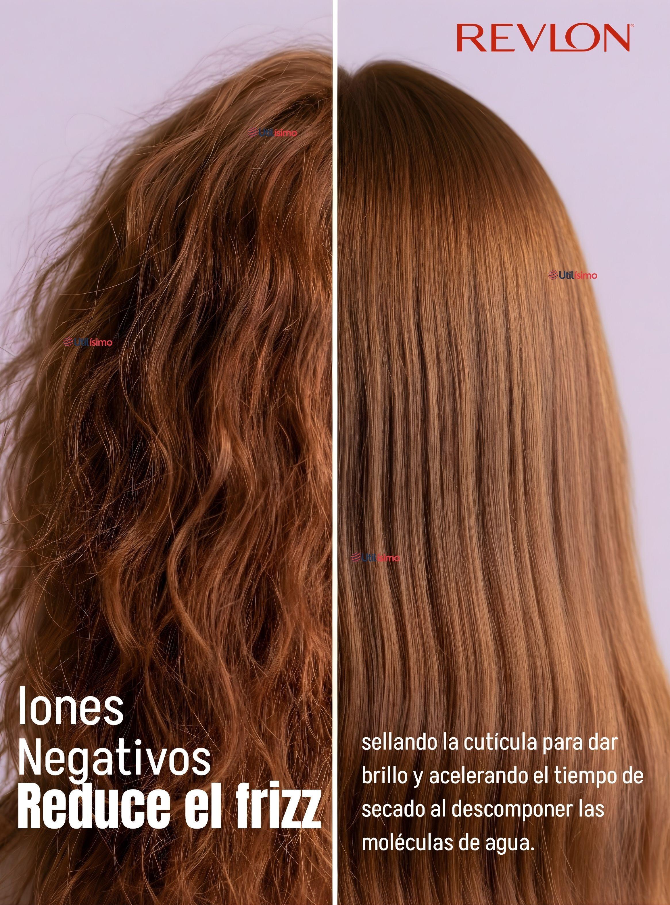 Secador De Cabello Revlon Smooth Brilliance 1875W de Potencia Color Negro-5