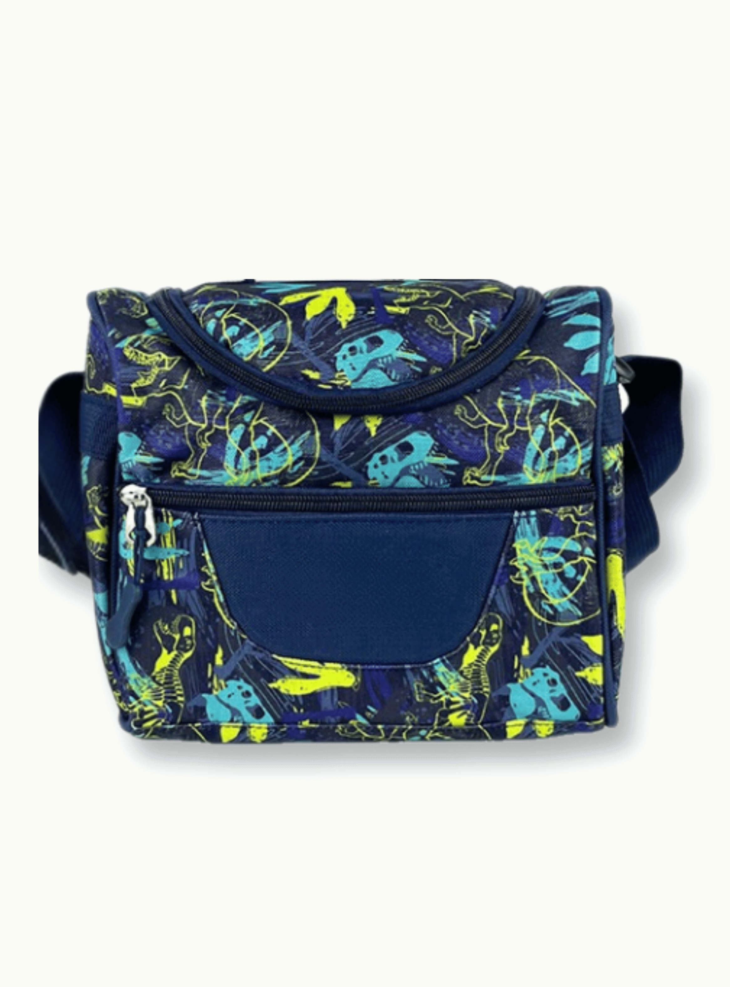 Mochila Con Lonchera Y Estuche 45CM Estampado Niño Dinosaur tracks-4
