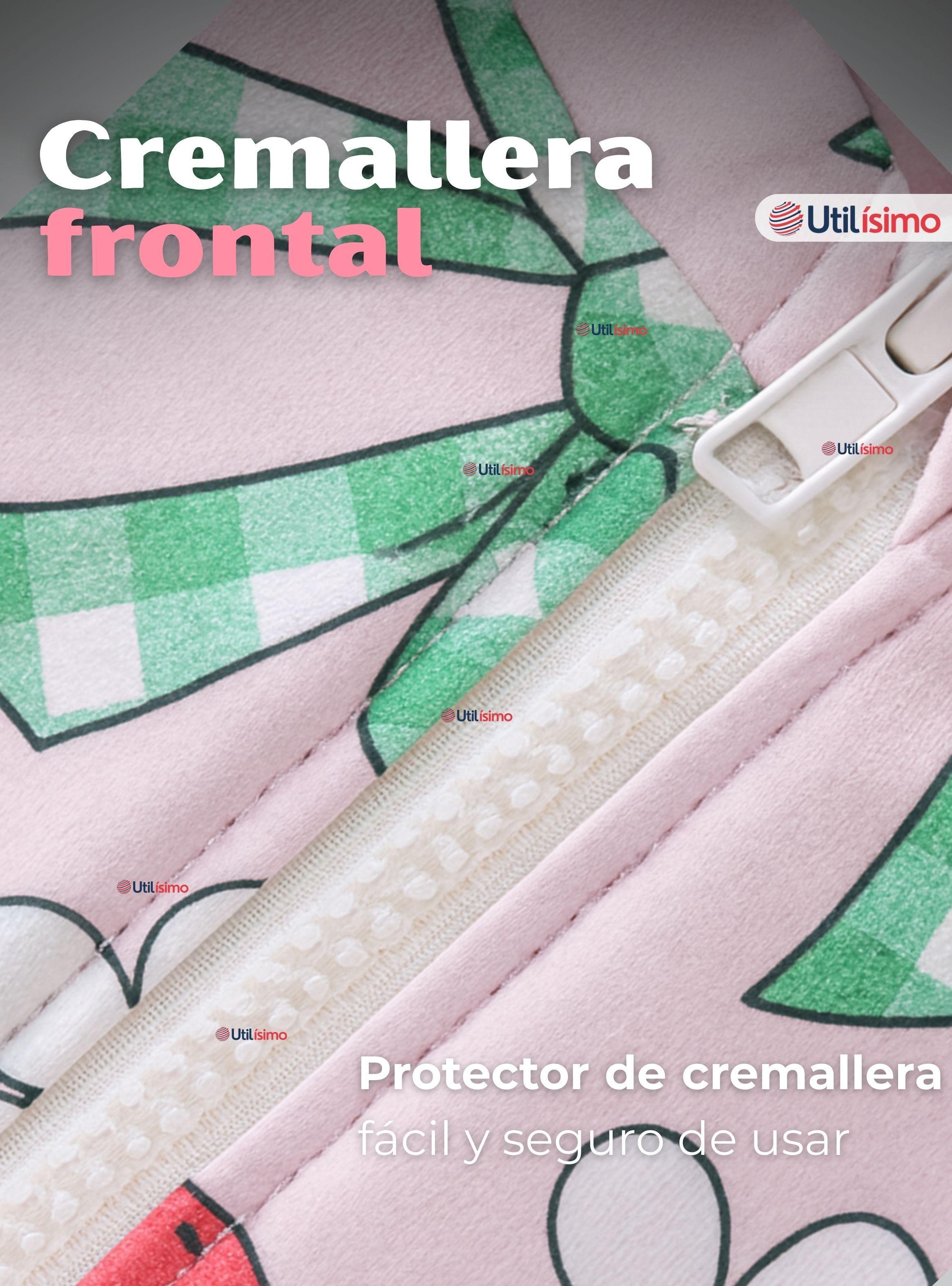 Traje de Baño Enterito Manga Larga Con Gorro 2 Piezas para Niña de 9 a 36 Meses Flores frutilla-4