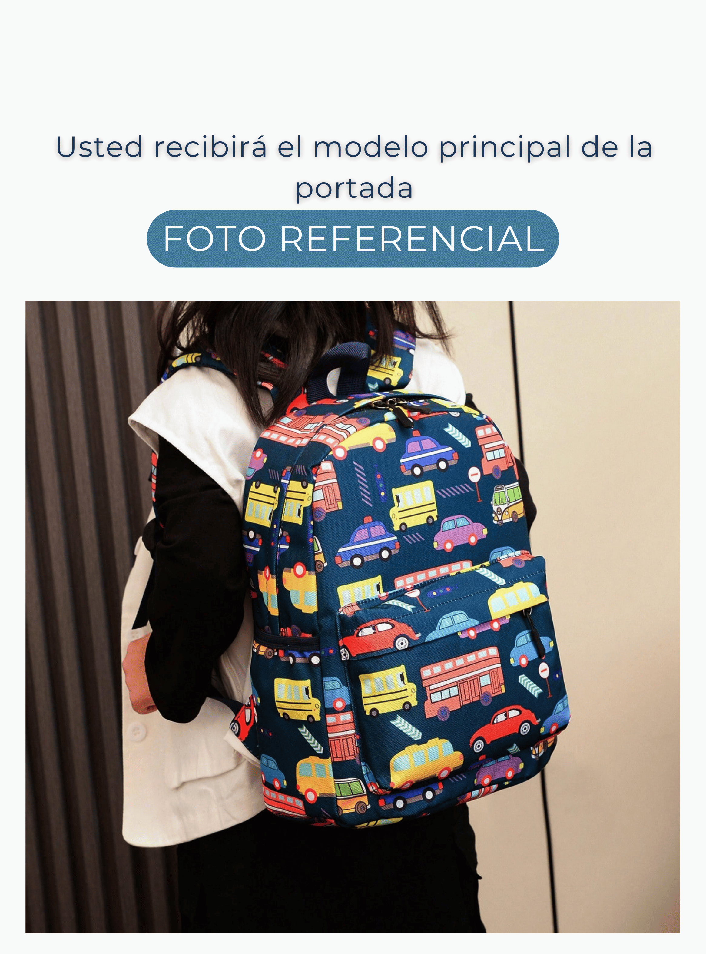 Mochila Infantil 2 a 4 años Jardín Escuela 33cm Niño Niña Green Dinosaur -2