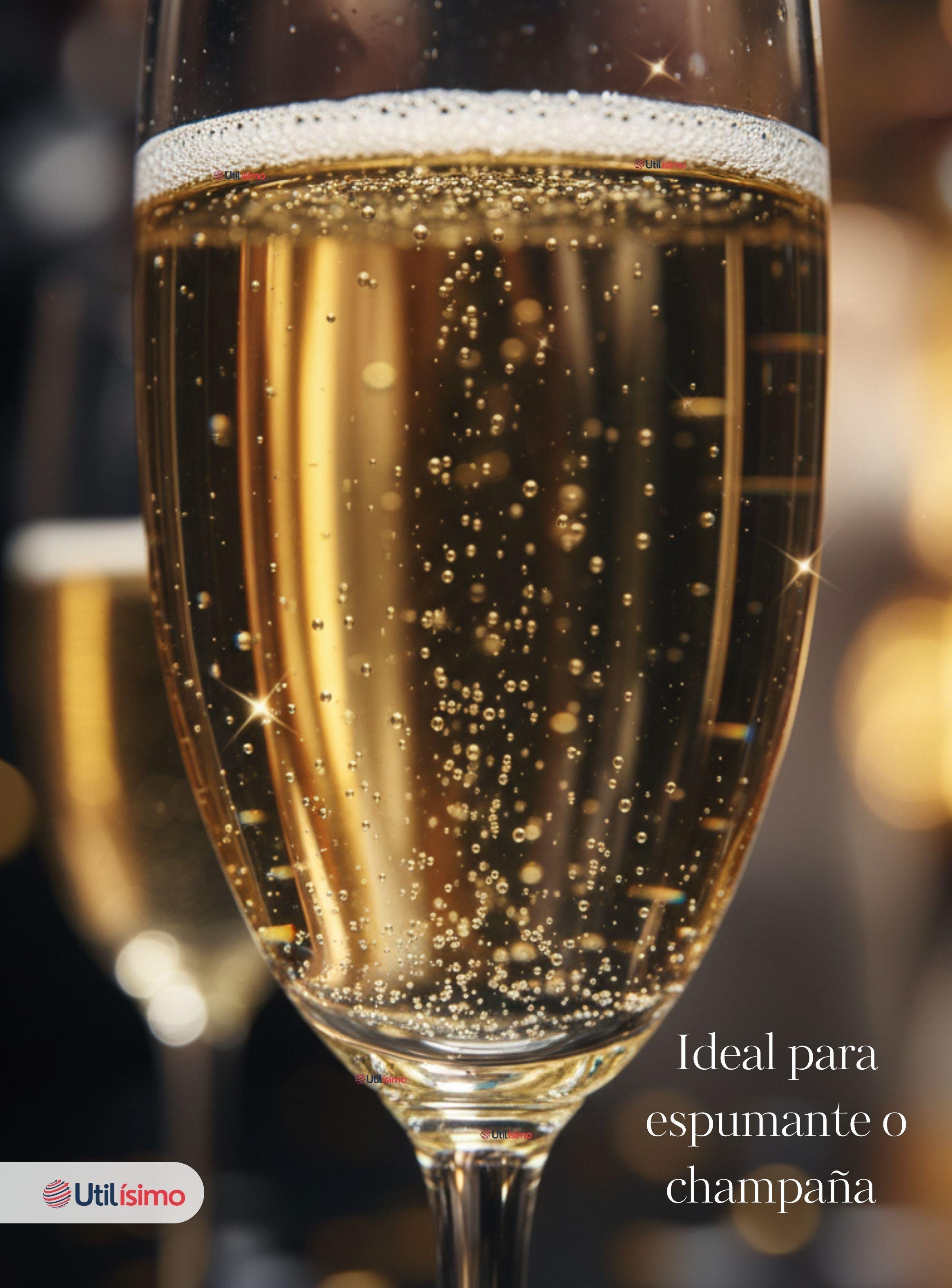 Set de 6 Copas de Champaña Espumante Capacidad 180 ml-6