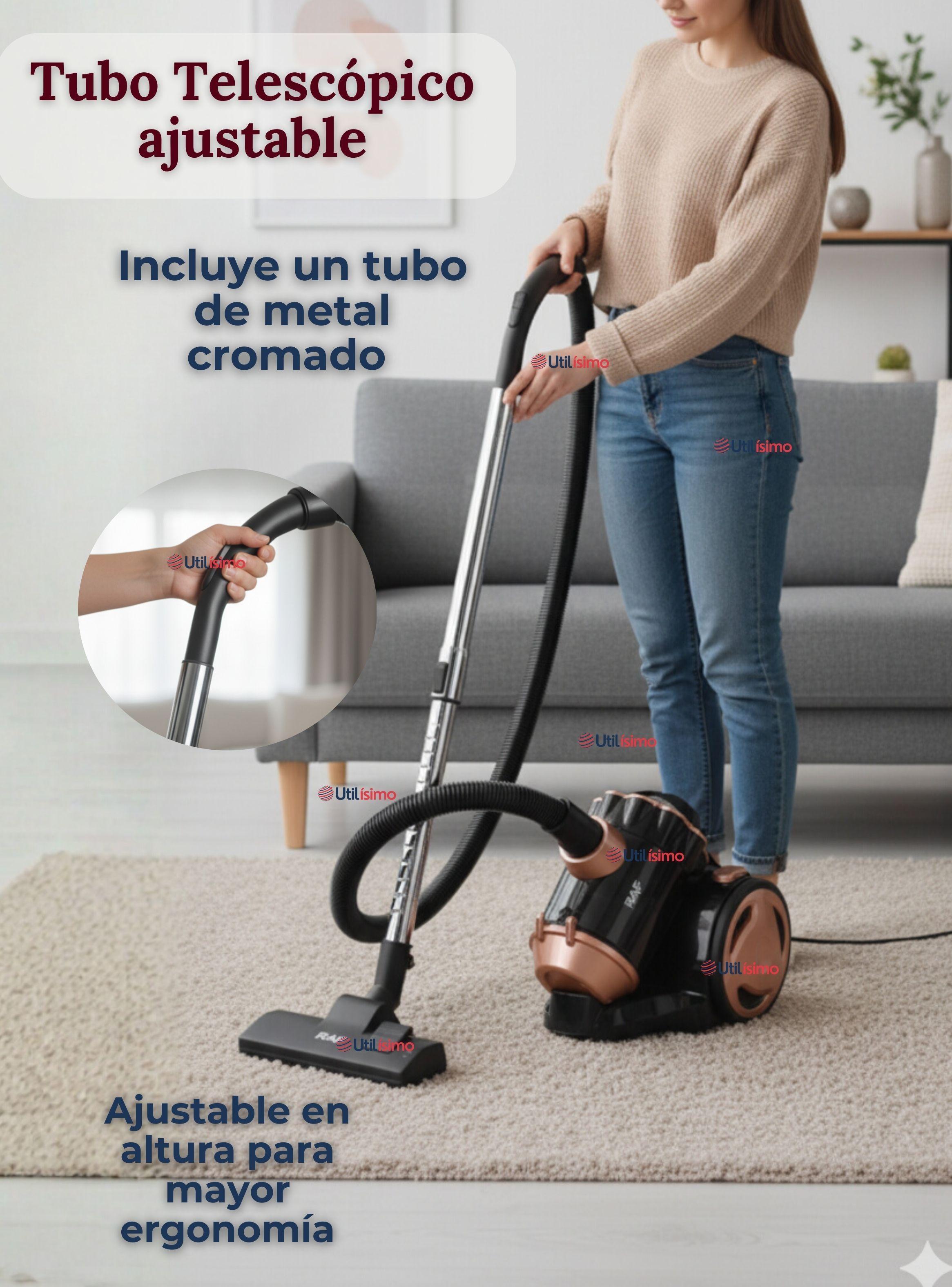 Aspiradora De Arrastre Gran Potencia De Succión 800w Sin Bolsa Ciclónica-5