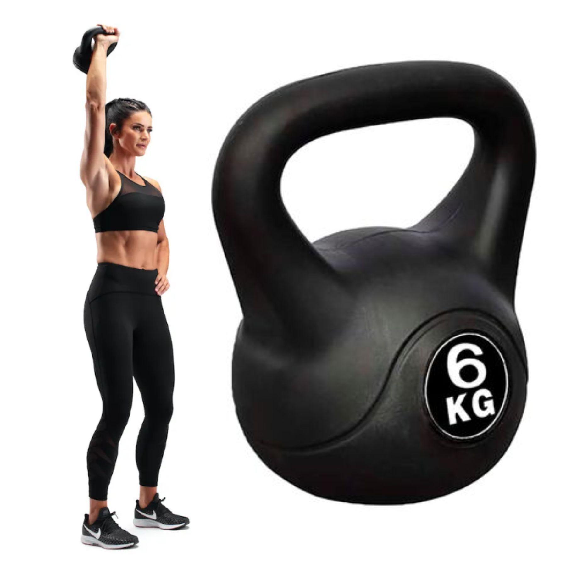 Pesa Rusa 6 Kg Kettlebell Mancuerna Entrenamiento Fitness-1