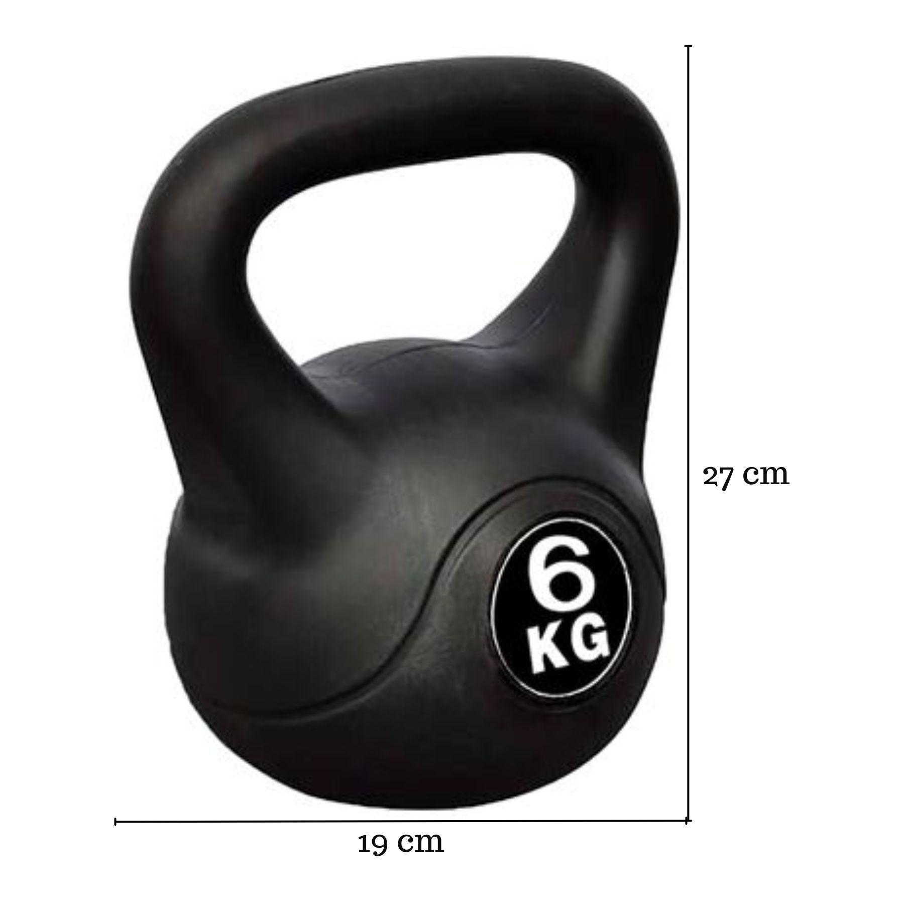 Pesa Rusa 6 Kg Kettlebell Mancuerna Entrenamiento Fitness-3
