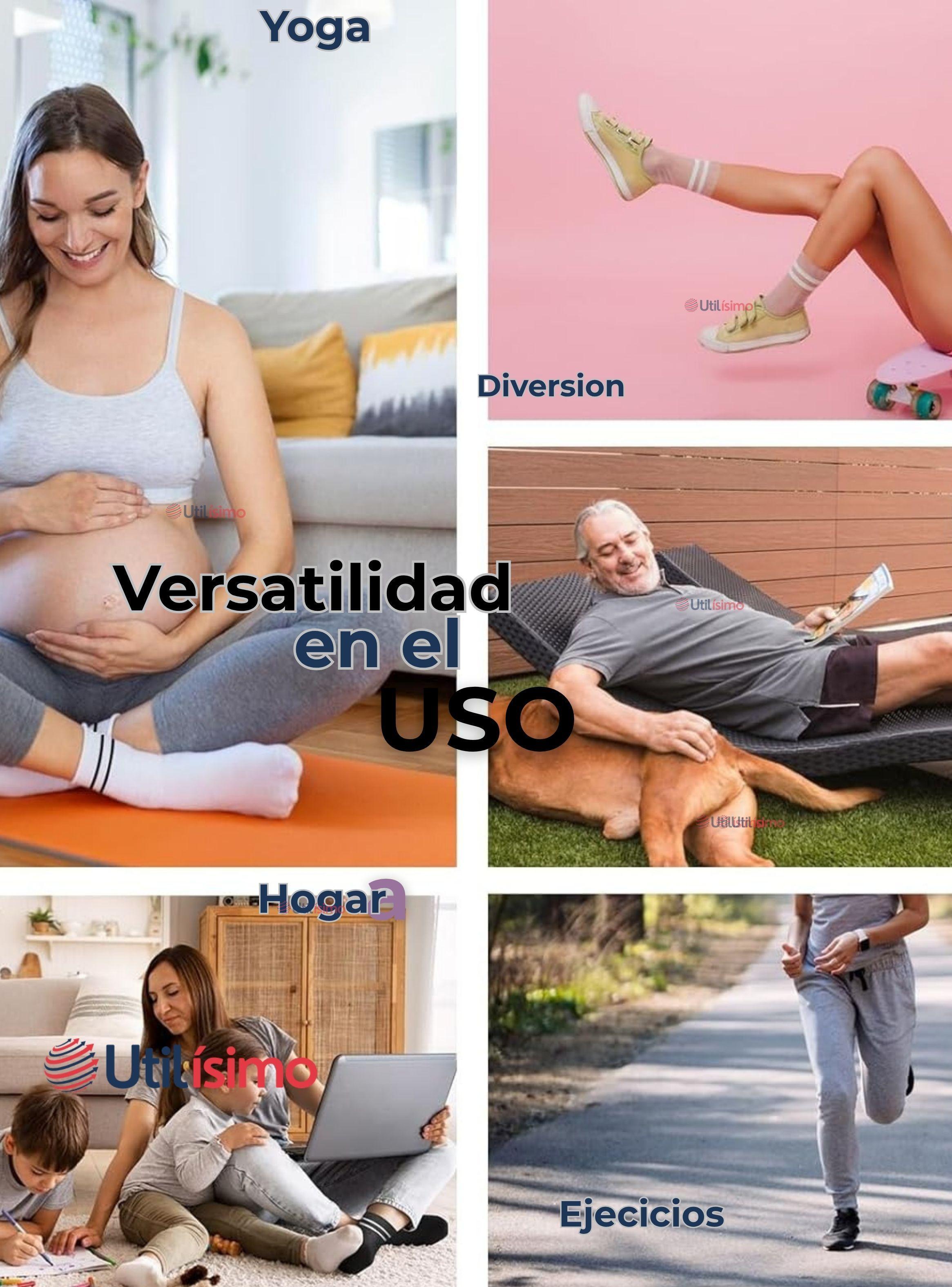 Pack 6 Pares Calcetines Antideslizantes Largos Hombre-5