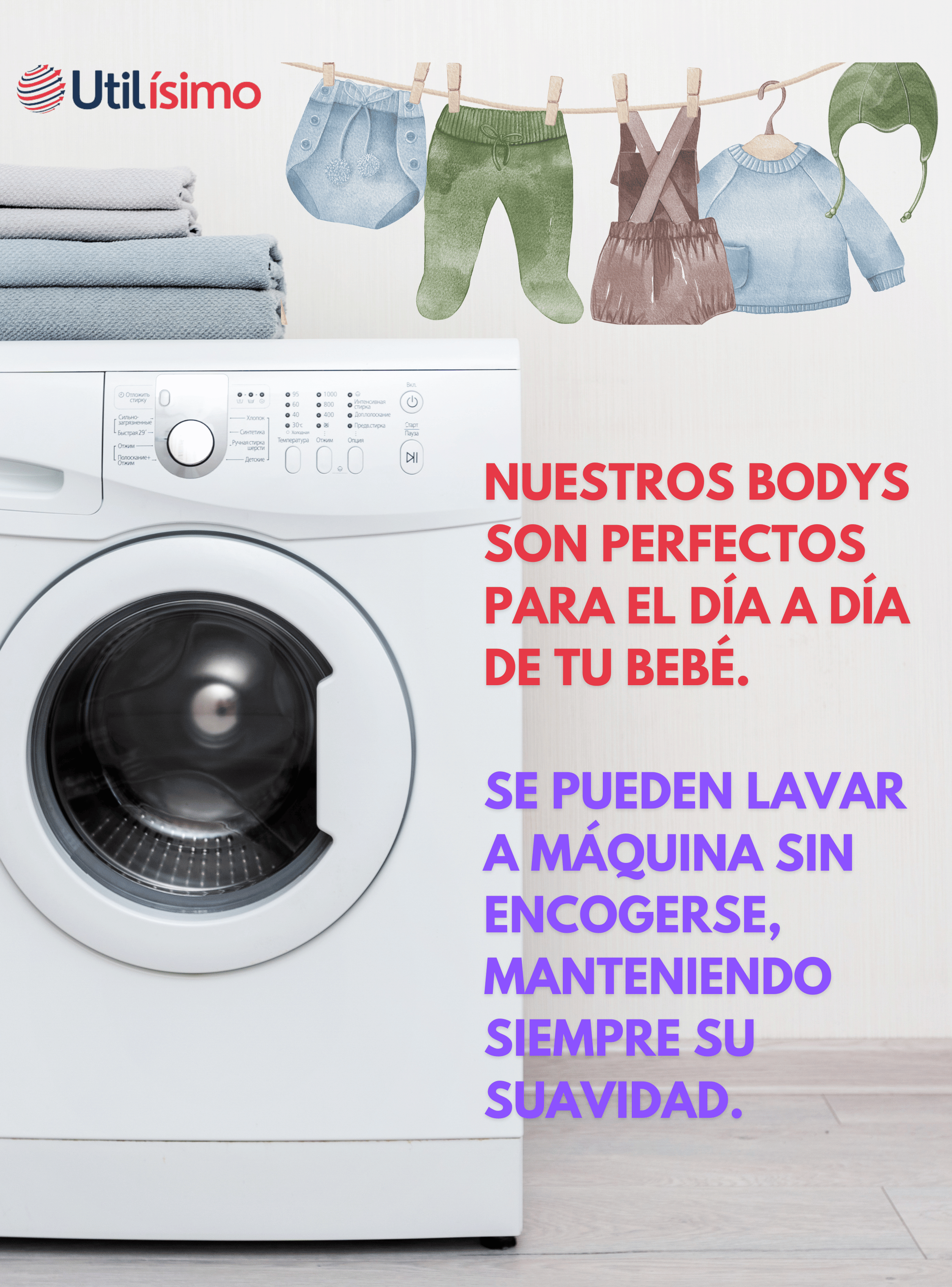 Pack 4 Bodys Bebé Niño Manga Larga Tedmimak 100% Algodón Cute Tigers-4