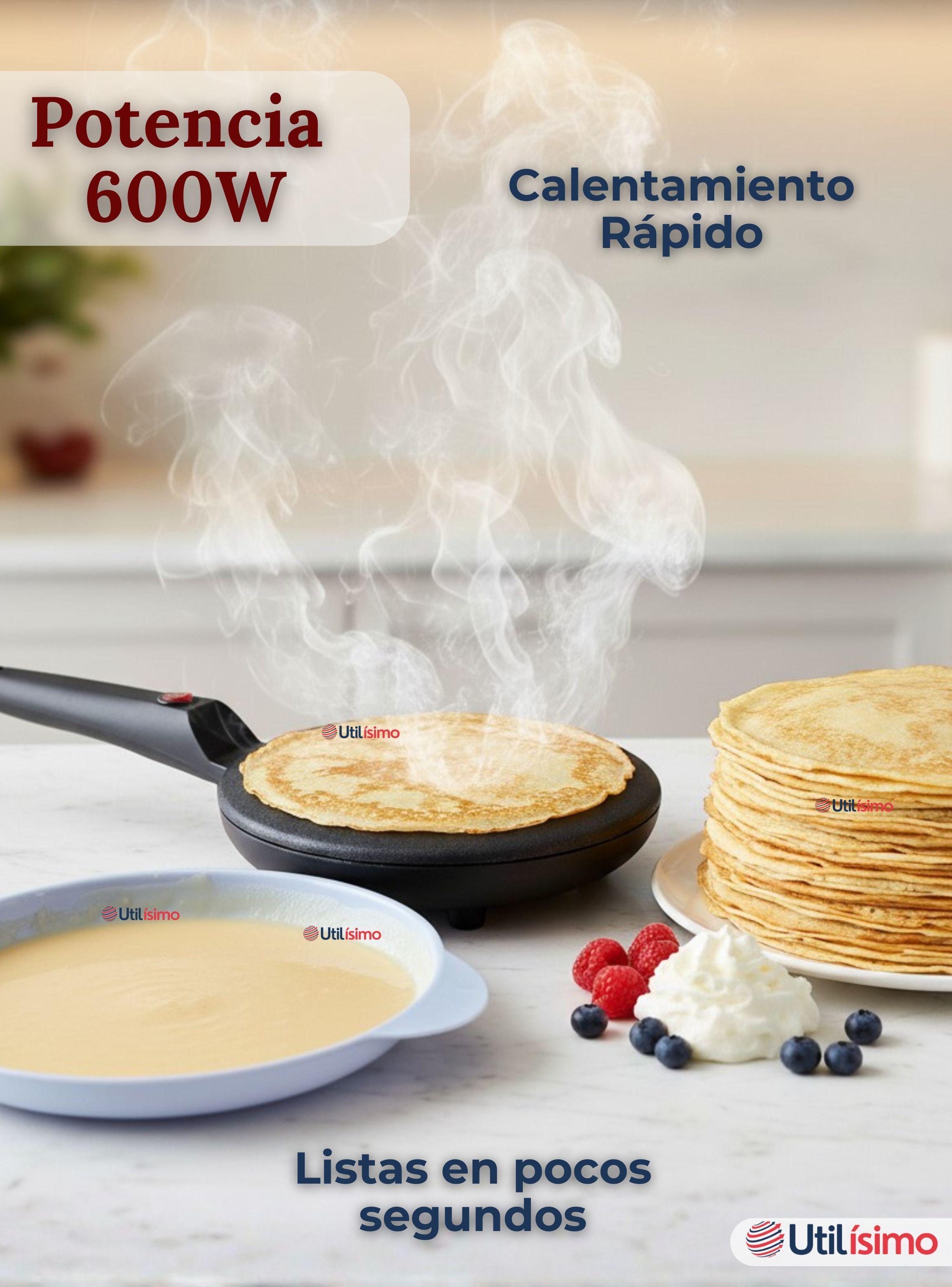 Panquequera Eléctrica Antiadherente Maquina Para Crepes 20cm Crepera Panquequero-6