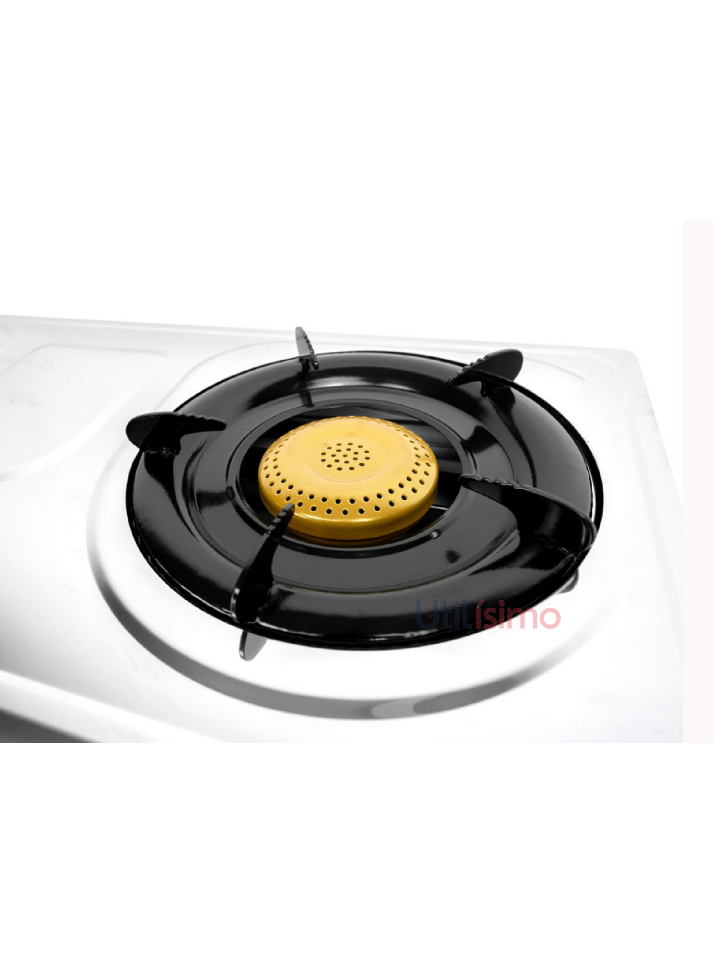 Cocinilla Encimera A Gas 2 Platos Plateada + Kit Instalación-4