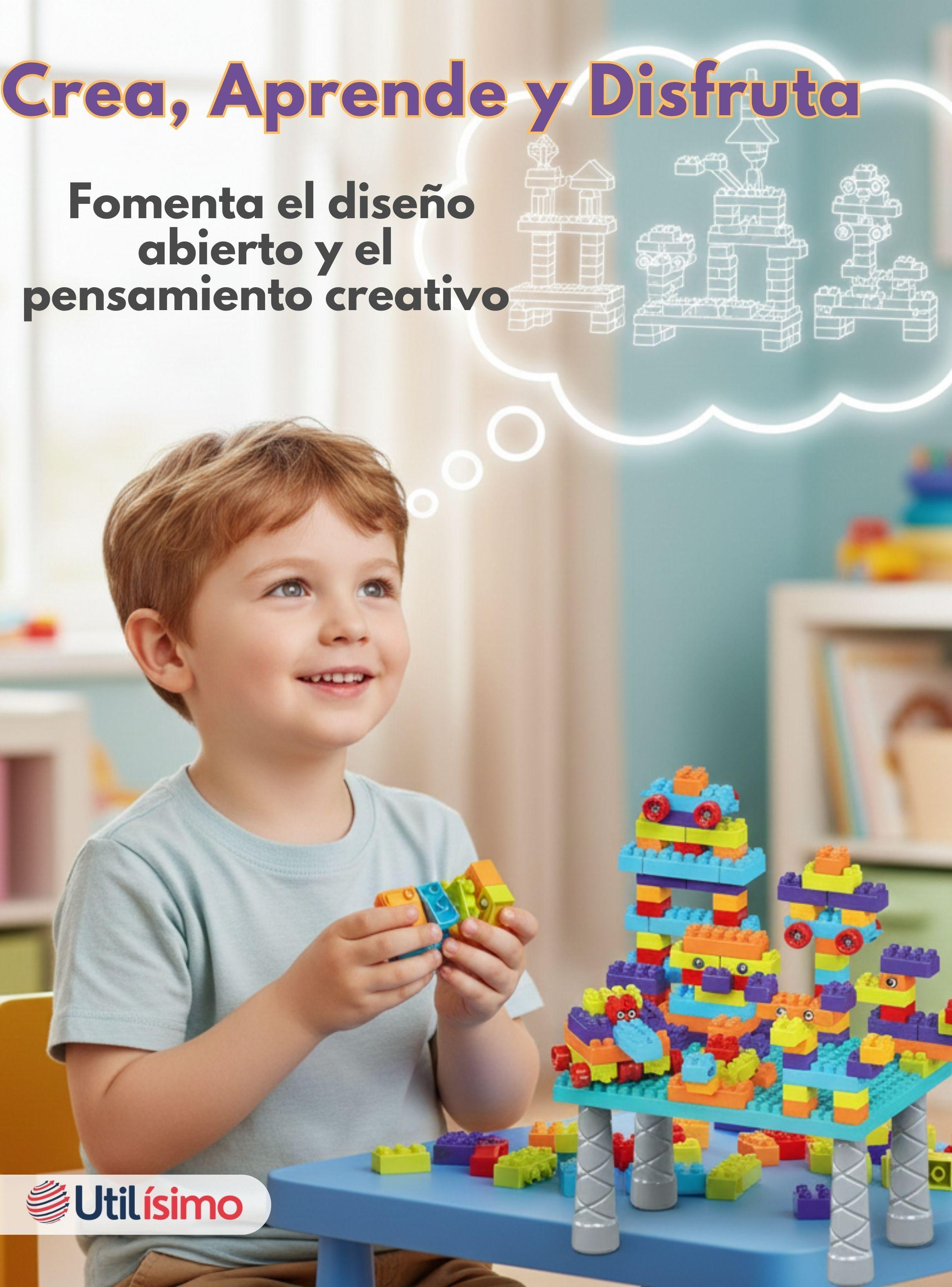 Juego de Bloques Construcción 360 piezas para Niño o Niña-6