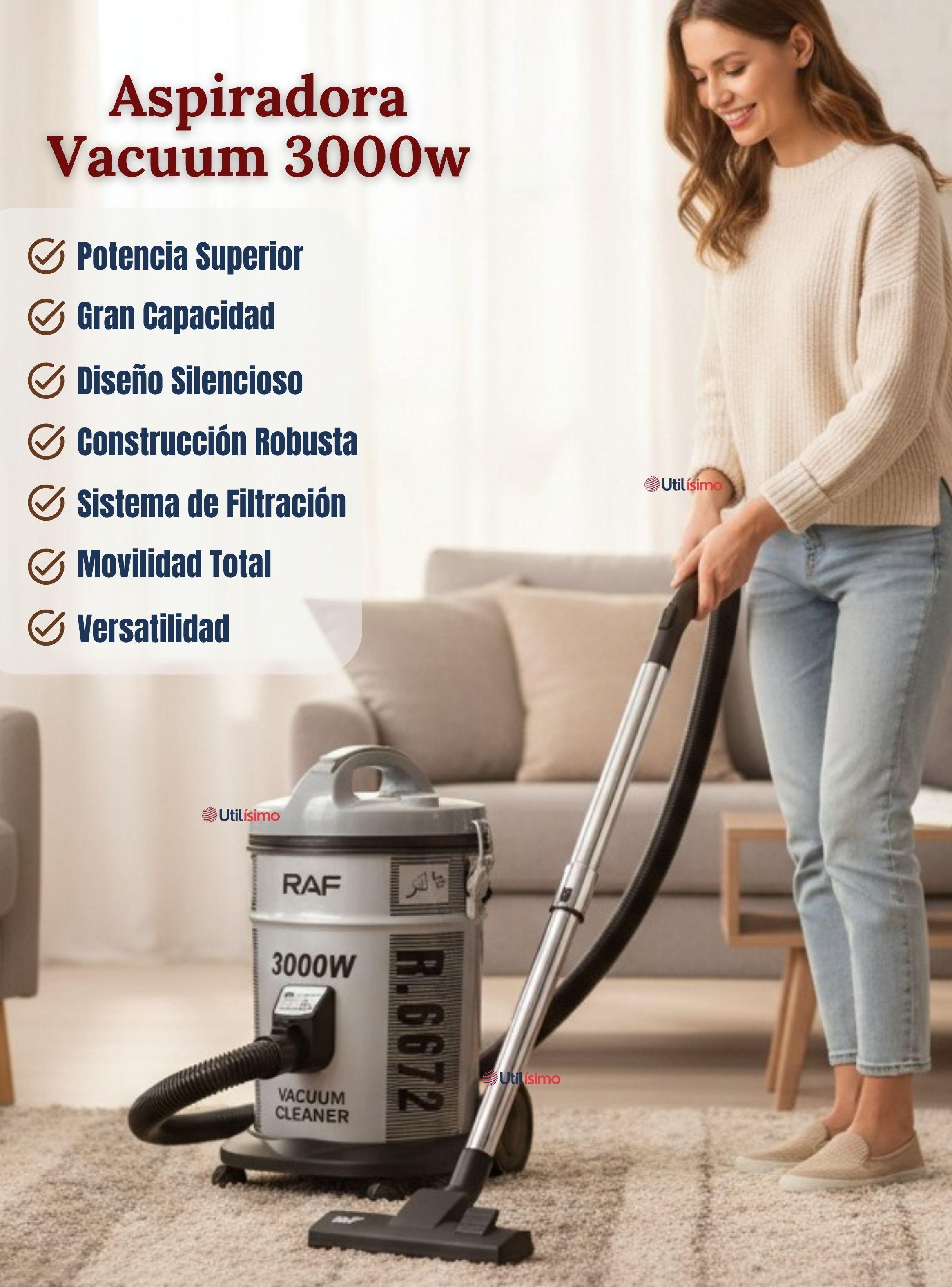 Aspiradora Ciclónica Succión Fuerte 3000w de Potencia 25 Litros-3