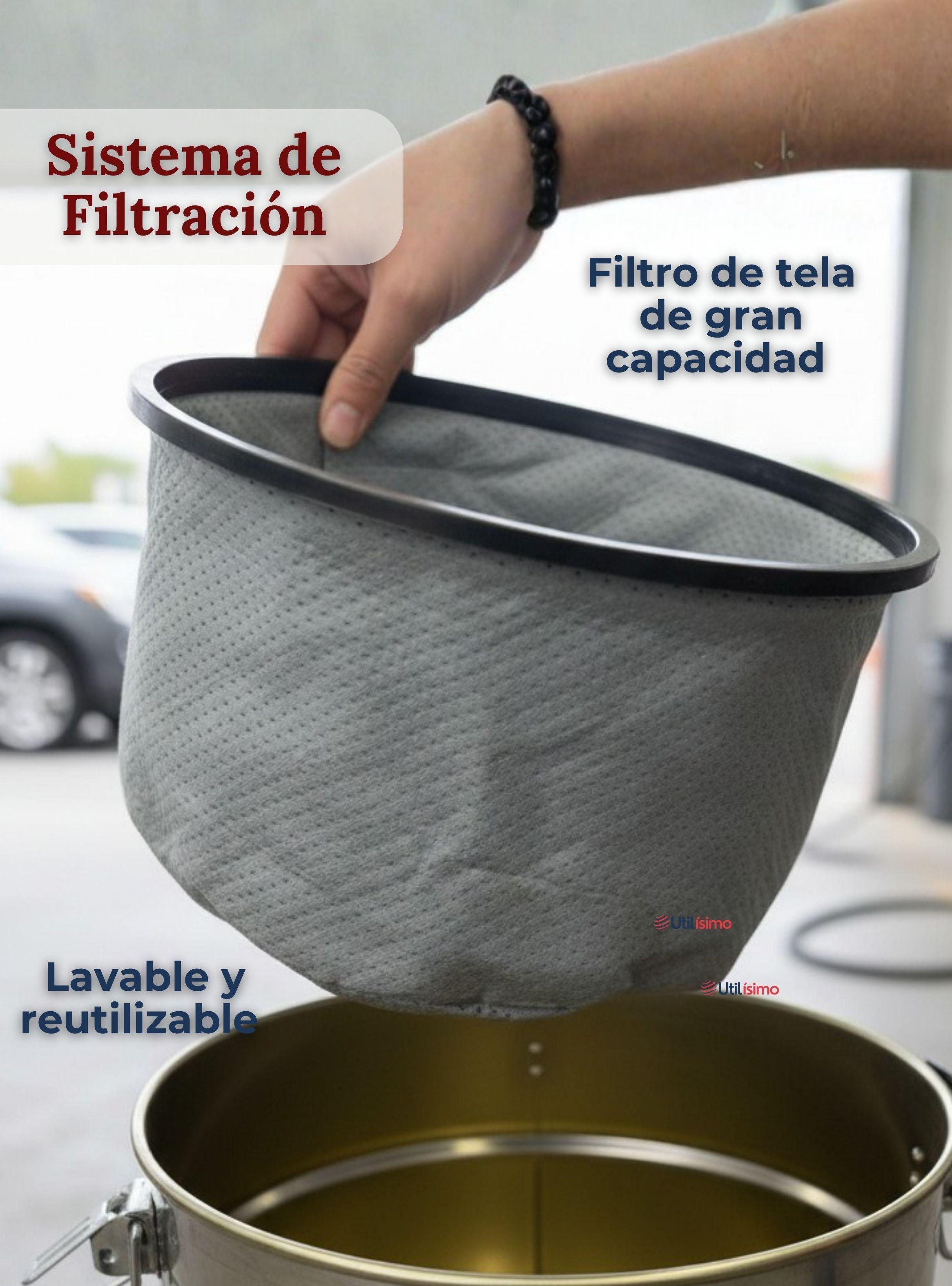 Aspiradora Ciclónica Succión Fuerte 3000w de Potencia 25 Litros-5