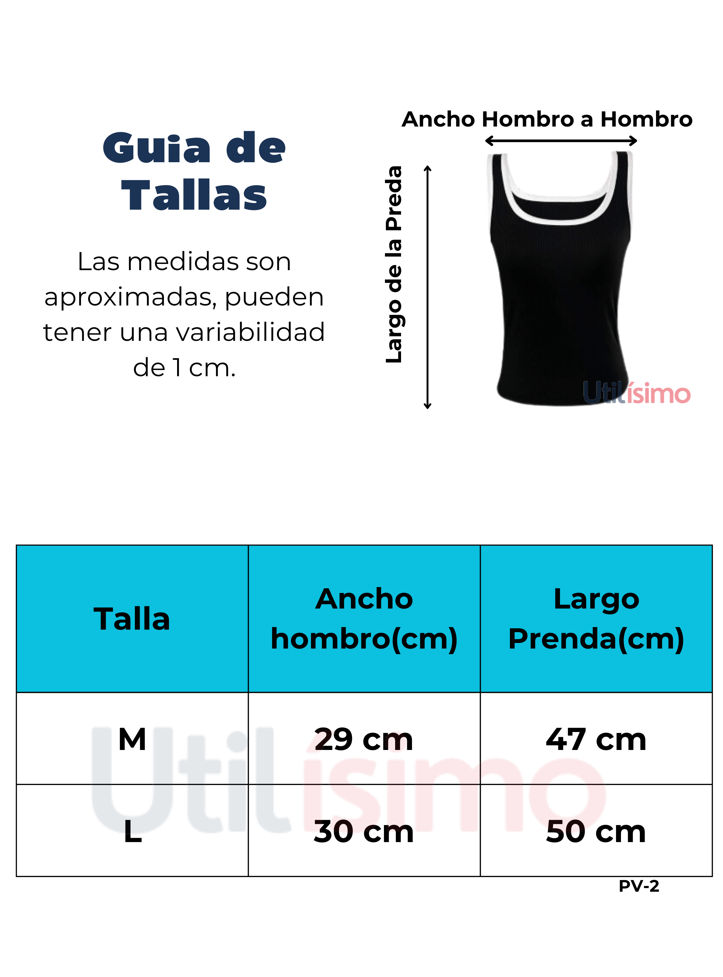 Pack 3 Poleras Mujer Sin Mangas Elasticada Colores Surtidos M y L-2
