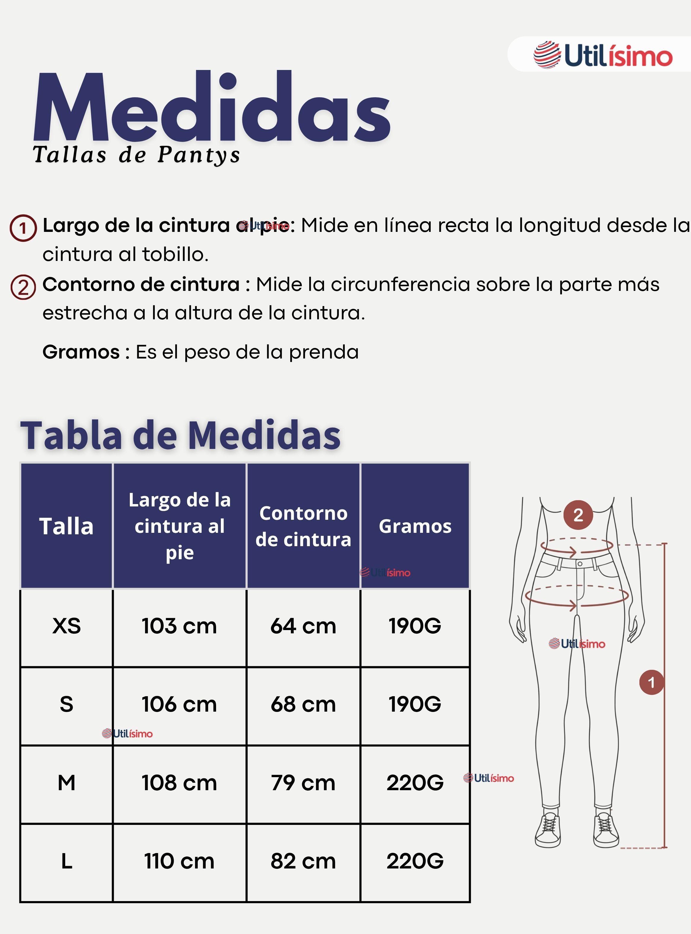 Calza Panty Efecto Piel Con Chiporro Polar Térmica Mujer Elasticada-4