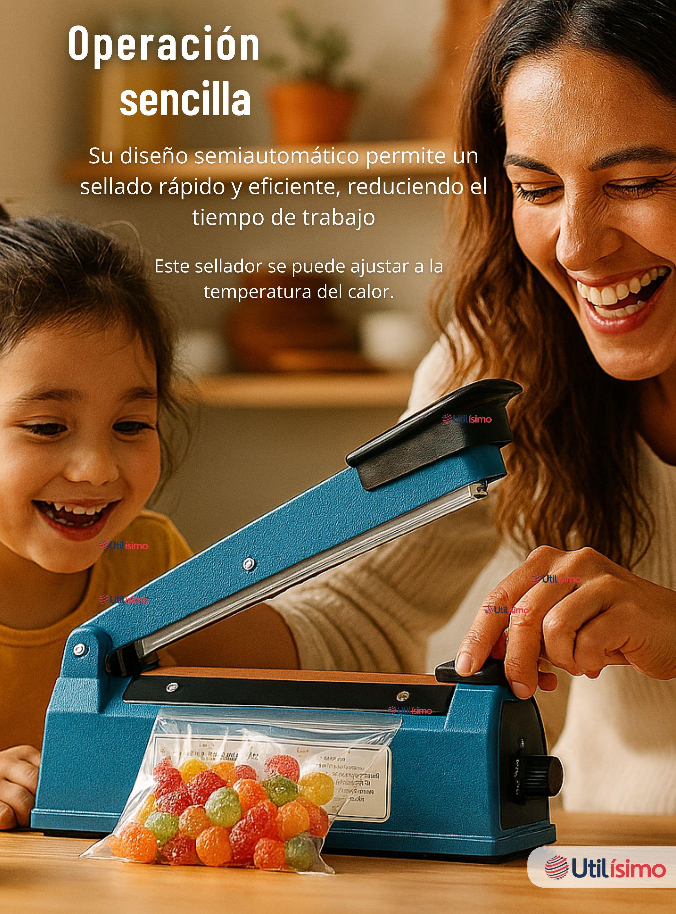 Máquina Térmica Selladora Plastico 20cm Sellado Térmico para Bolsas de Plástico-6