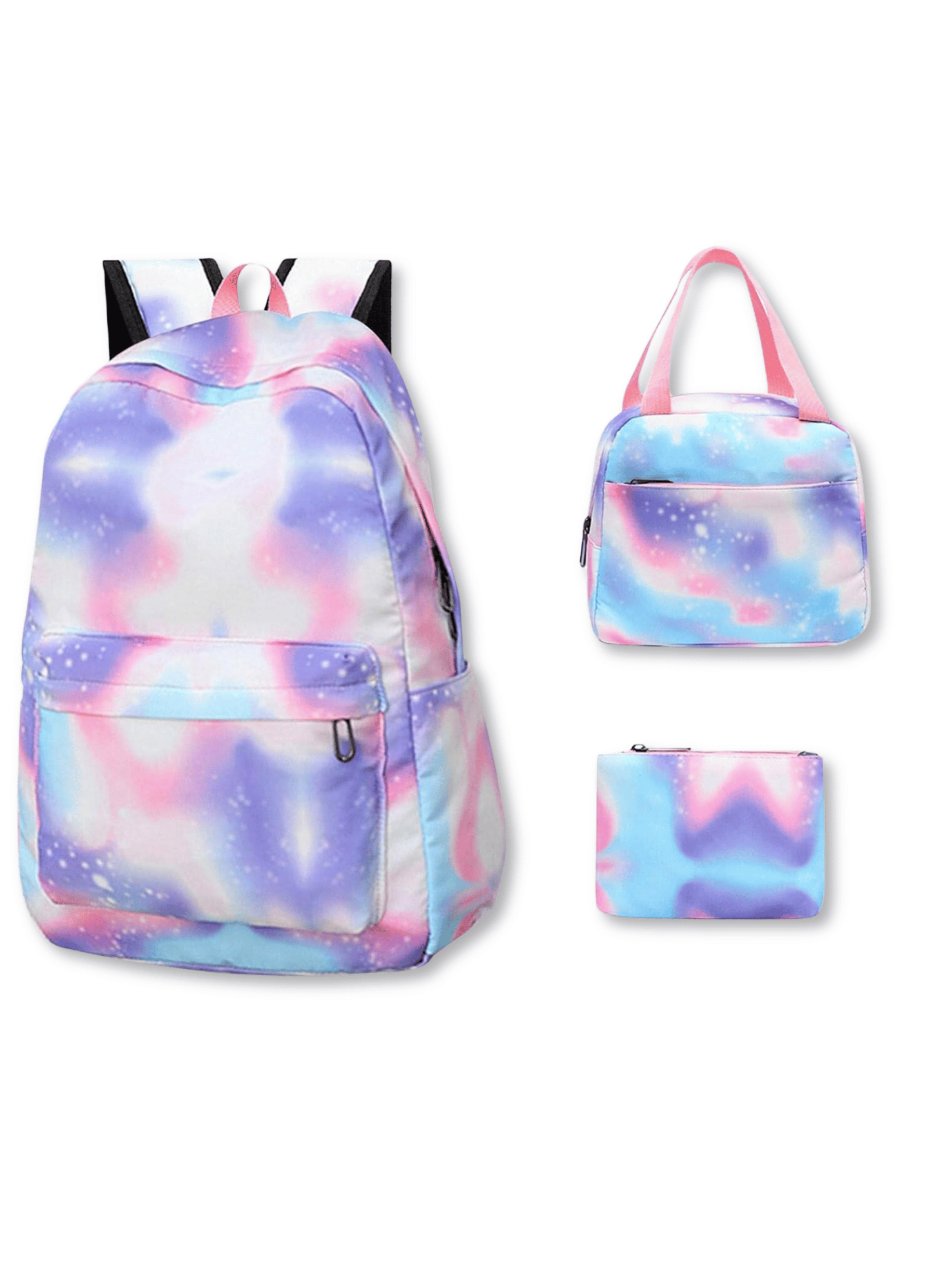 Pack Mochila Lonchera Estuche 43cm Juvenil y Escolar Gradient Print-2