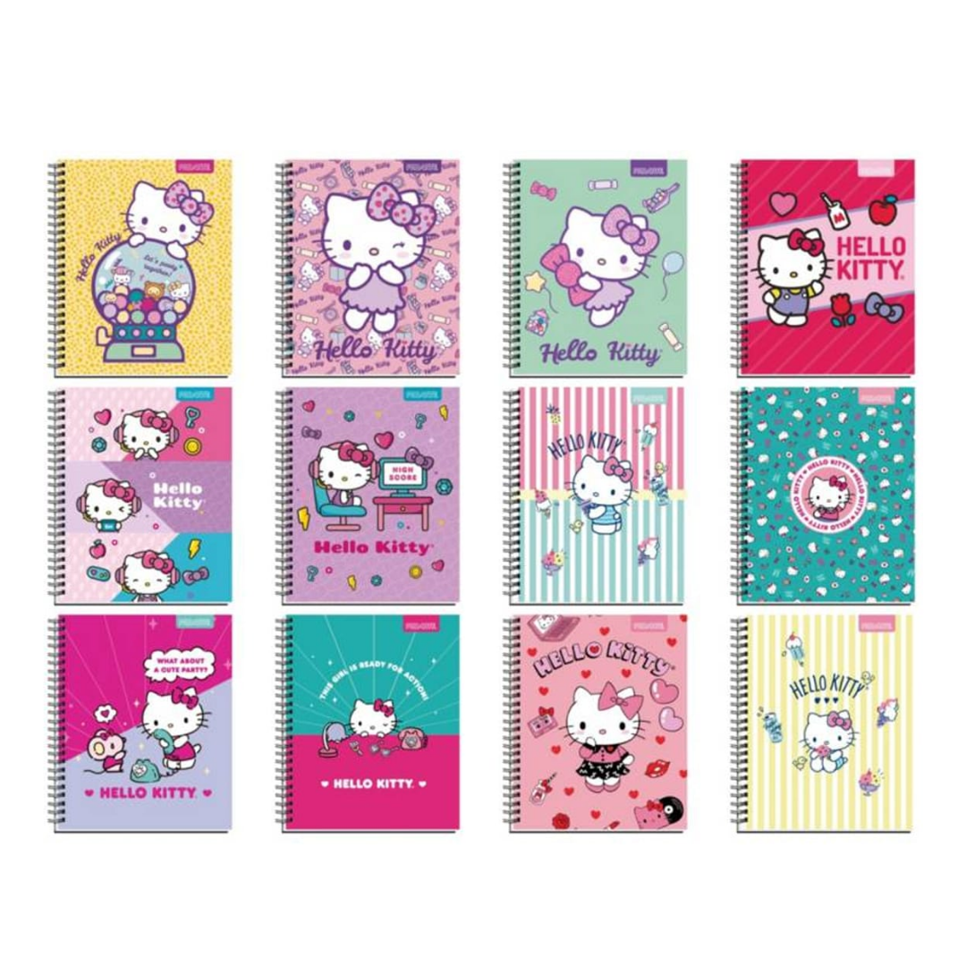 Pack 5 Cuadernos Caricaturas Niñas Matemática 7MM 100 hojas-2
