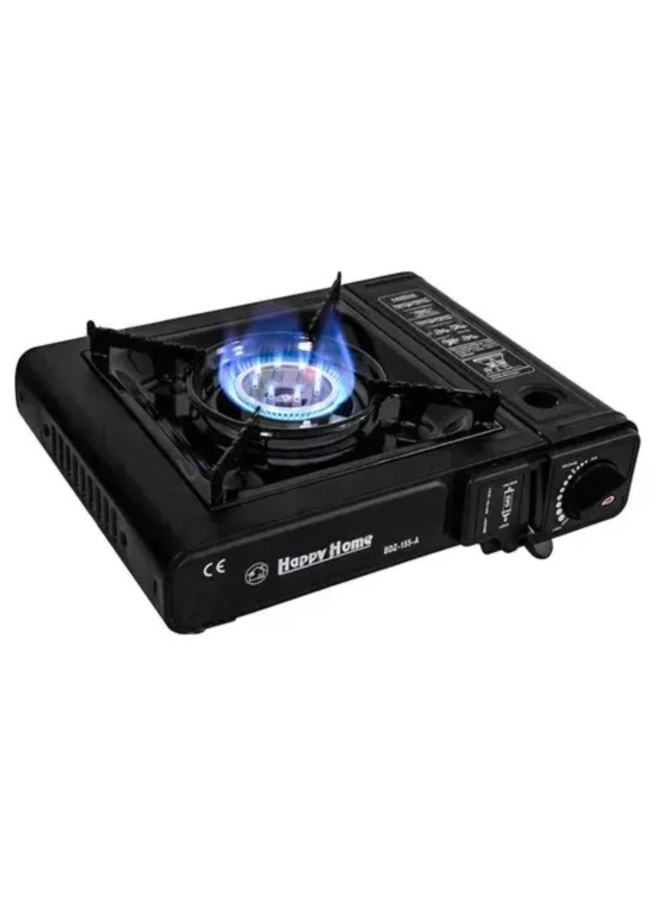 Cocinilla Portátil De Camping Con Maletín De Trasporte Negro-1