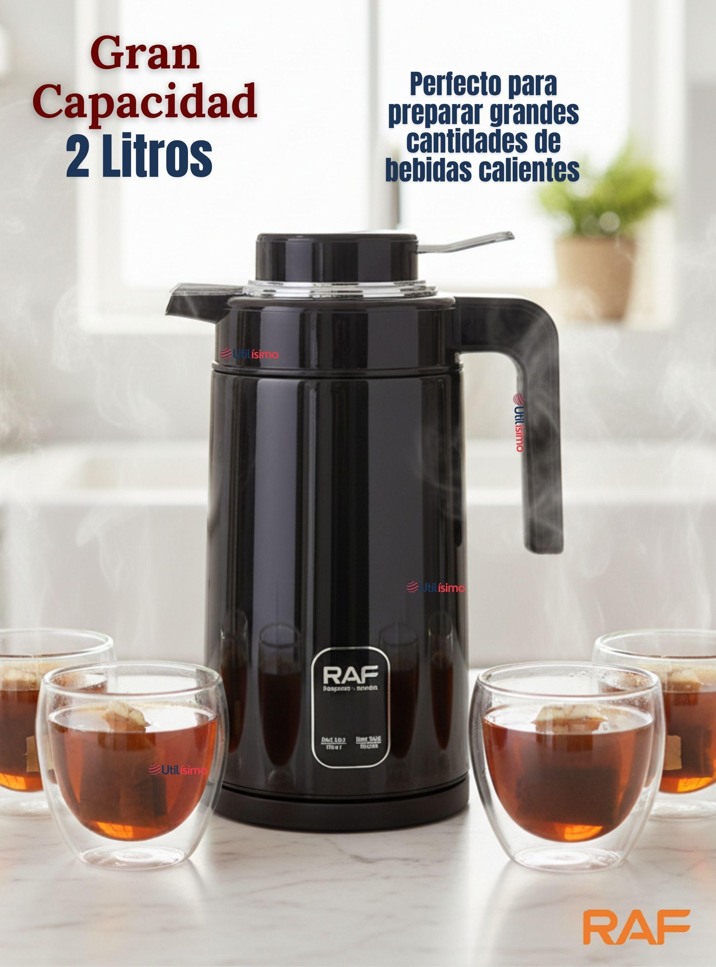 Termo Hervidor Eléctrico RAF 1360W Capacidad 2 Litros Colores Surtidos-5