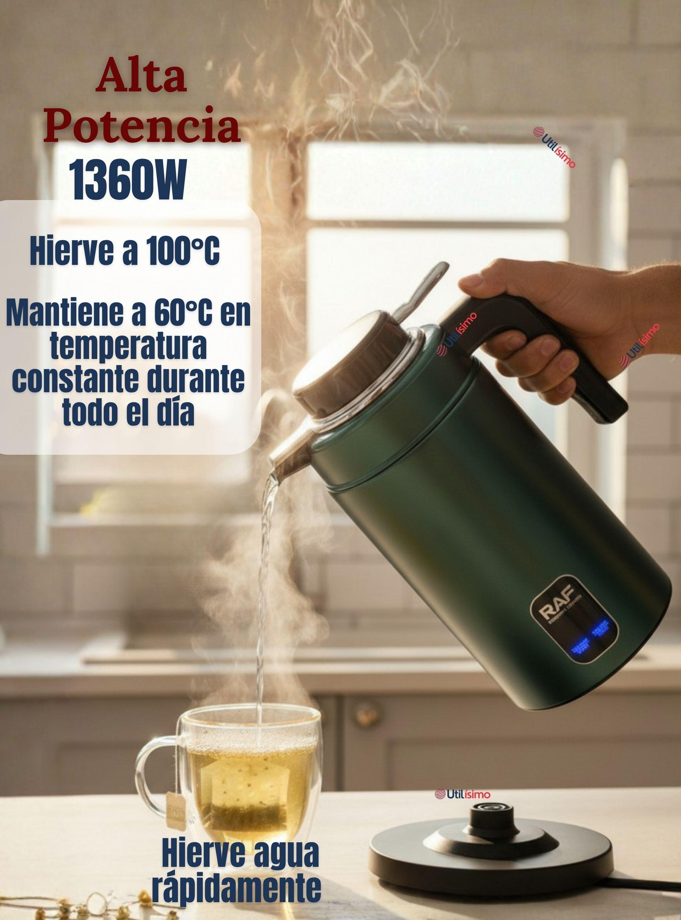 Termo Hervidor Eléctrico RAF 1360W Capacidad 2 Litros Colores Surtidos-6