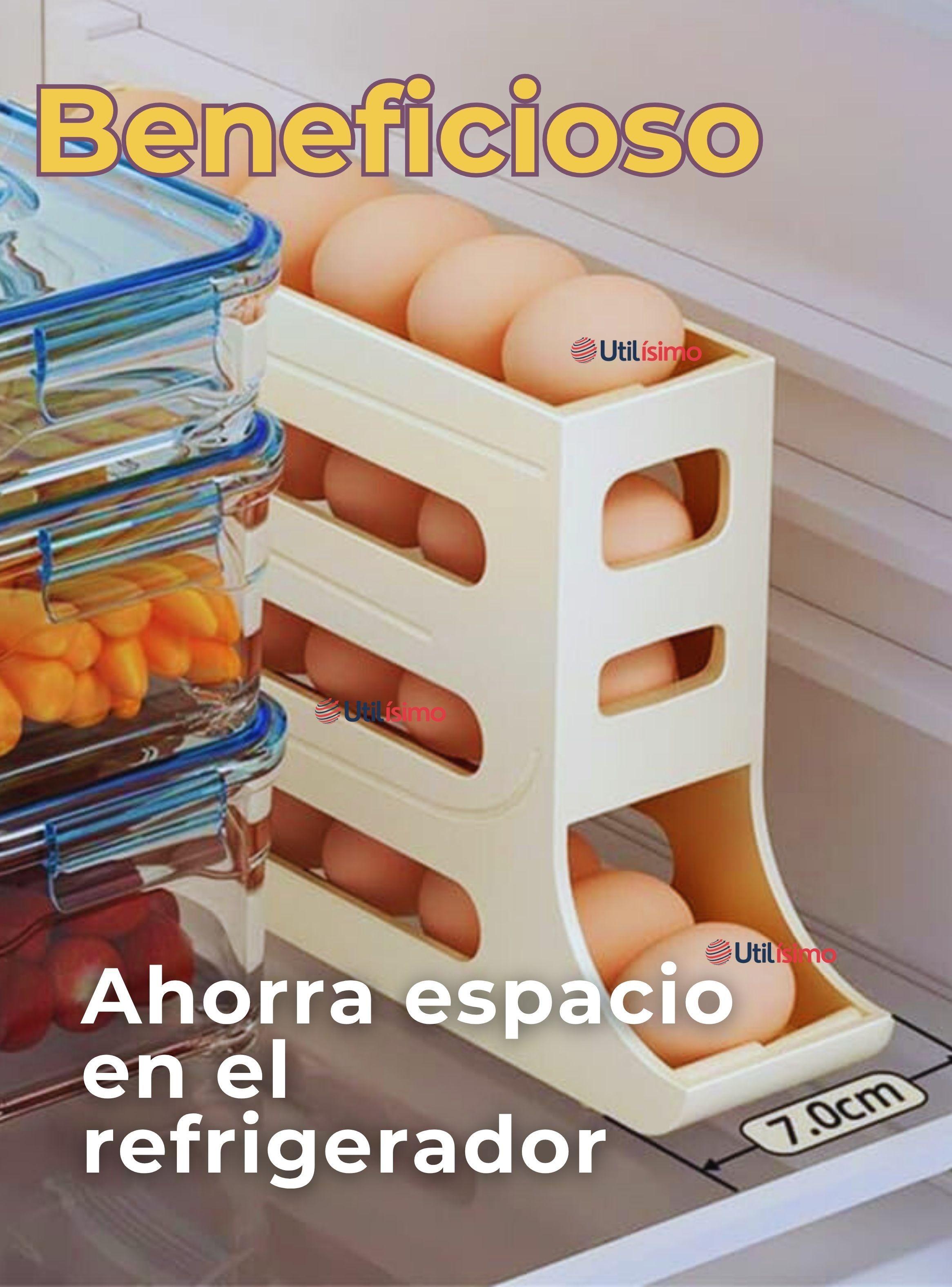 Organizador Dispensador De 30 Huevos 4 Niveles Huevera -7