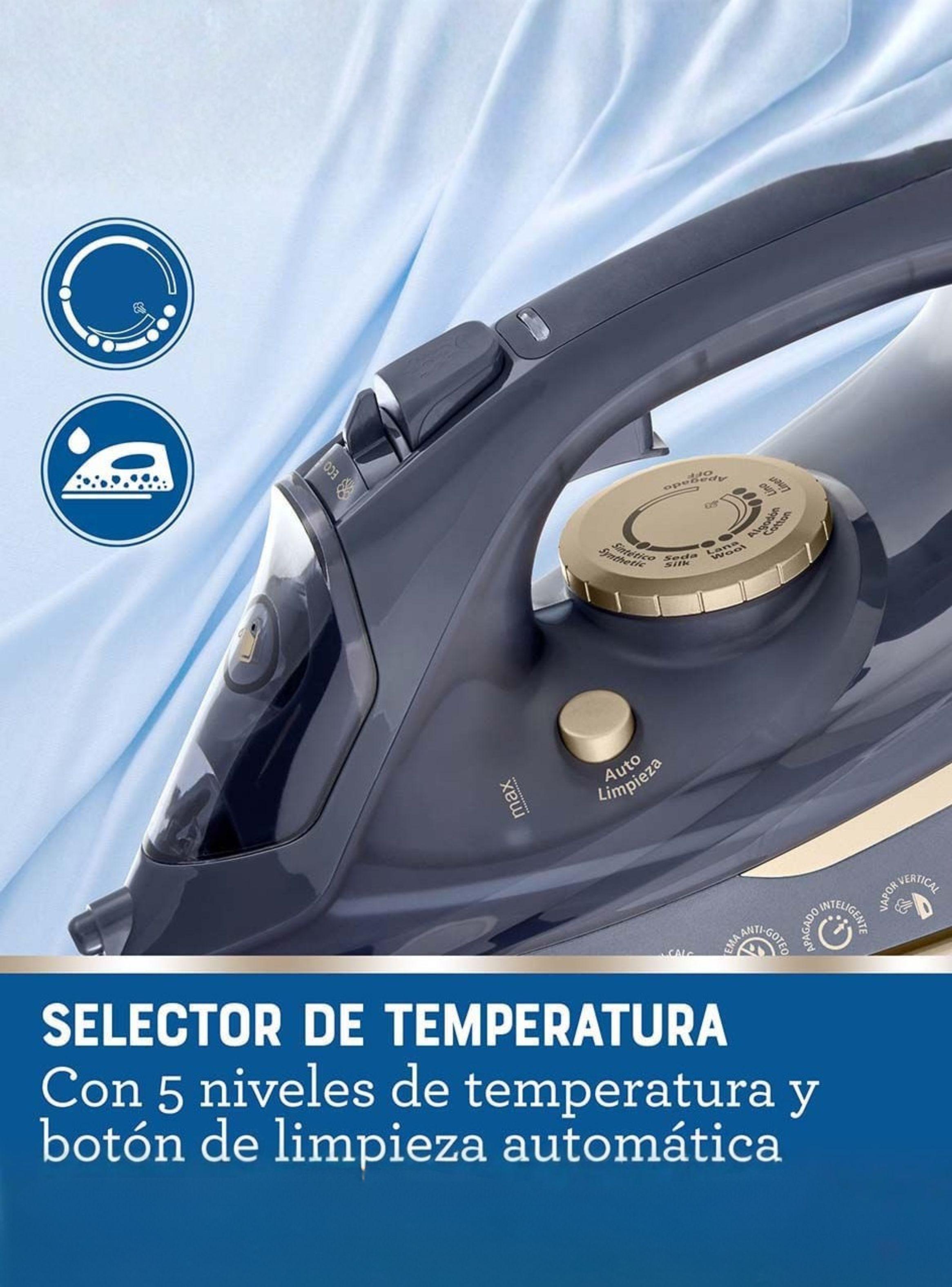 Plancha de vapor inalámbrica Oster® 2 en 1 con suela de cerámica GCSTCC5000-5