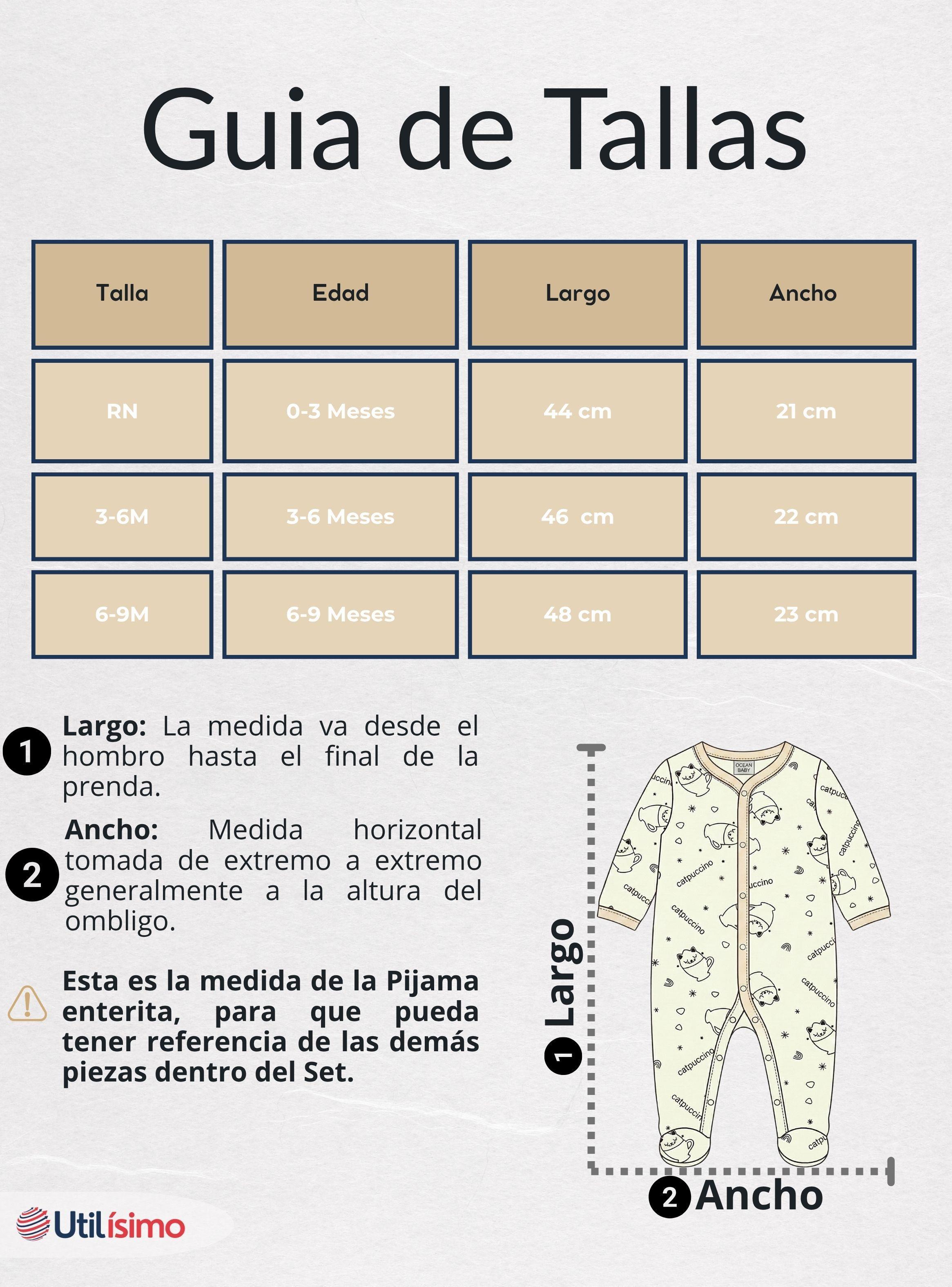 Set Ajuar Bebé 8 Piezas Surtidas de NIÑA 100% Algodón-4