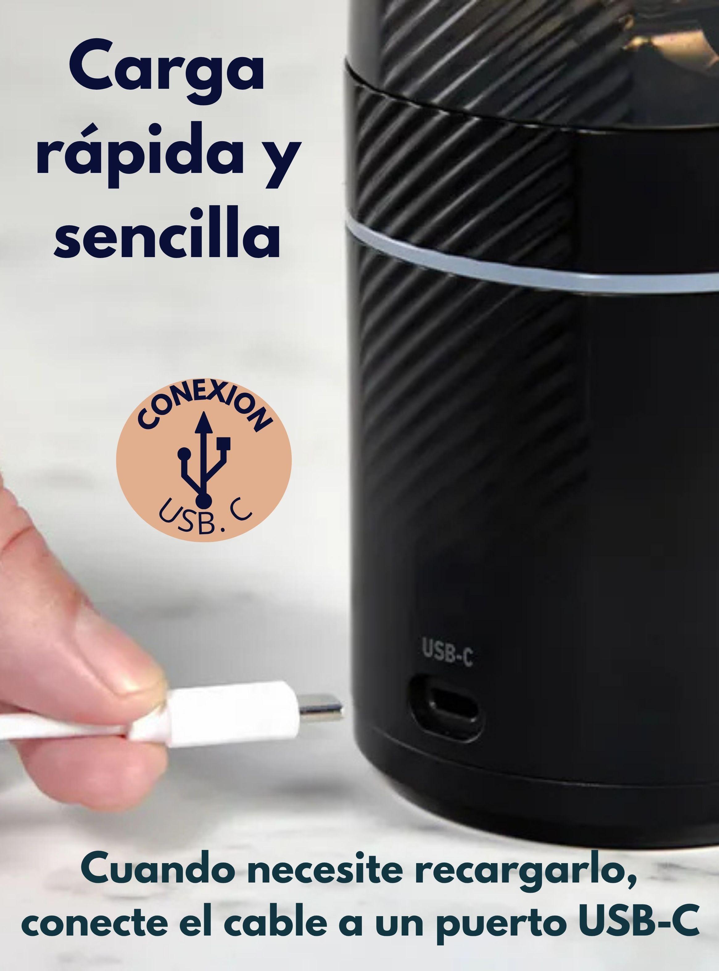 Oster Licuadora Portátil, GoMAX, Capacidad 590 ml, para Smoothies, Color Negro, BLSTGFP-B20-000-5