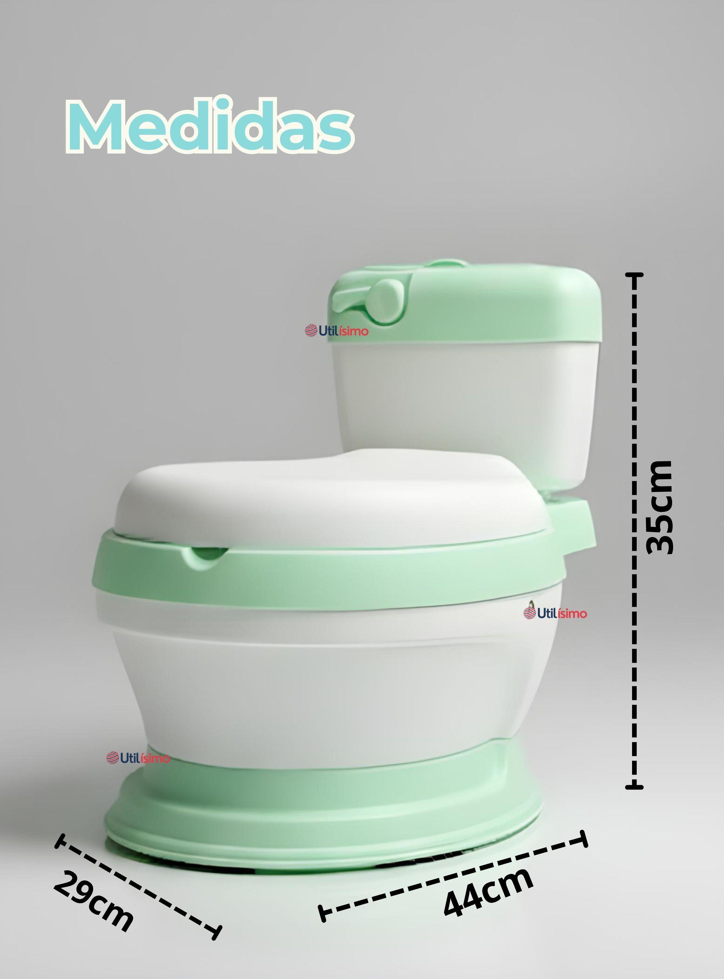 Pelela Inodoro Baño Entrenador Portátil para Niño Color Surtido Asiento Acojinado-2