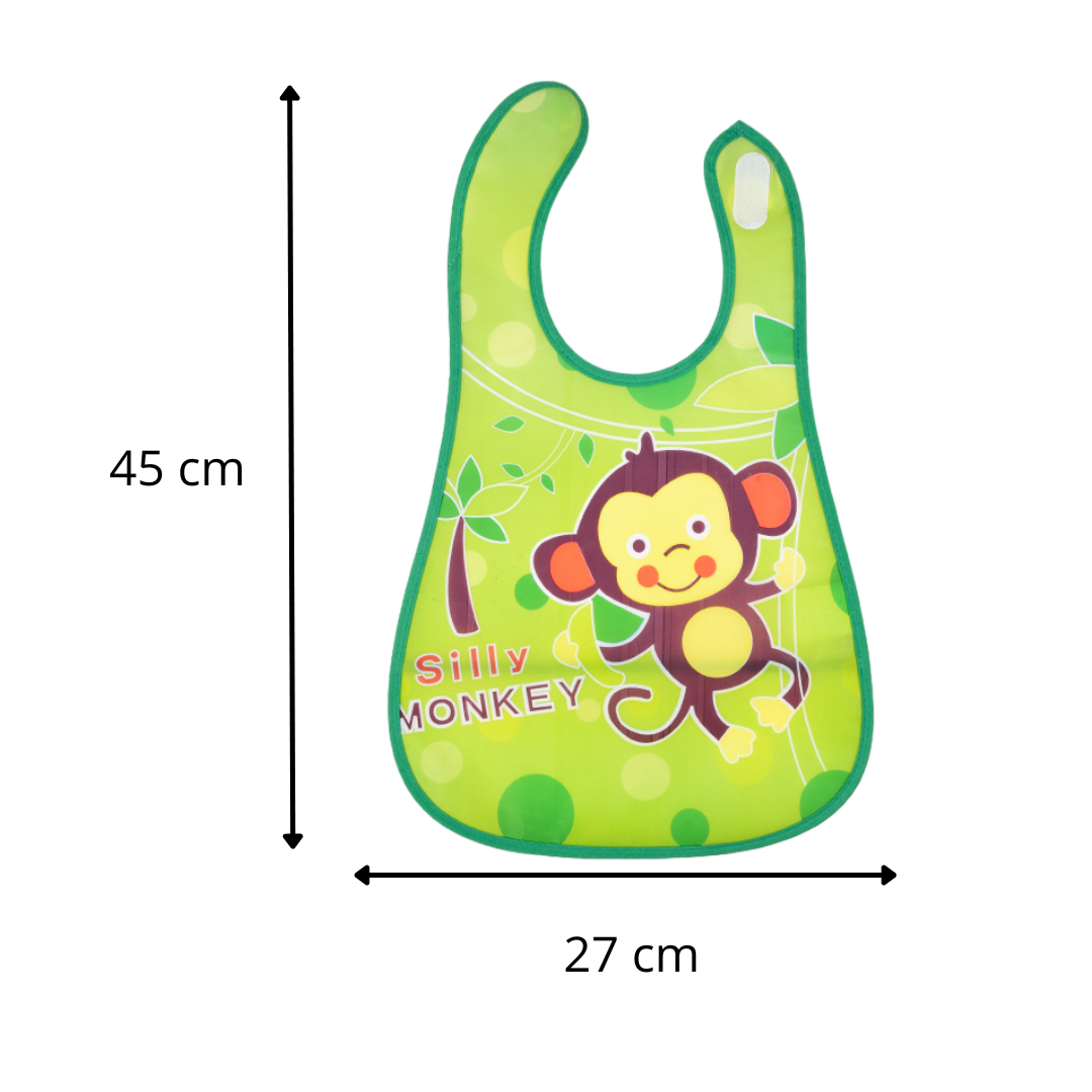Pack 6 Baberos Plásticos Regulables Para Bebés Jump Kids-2