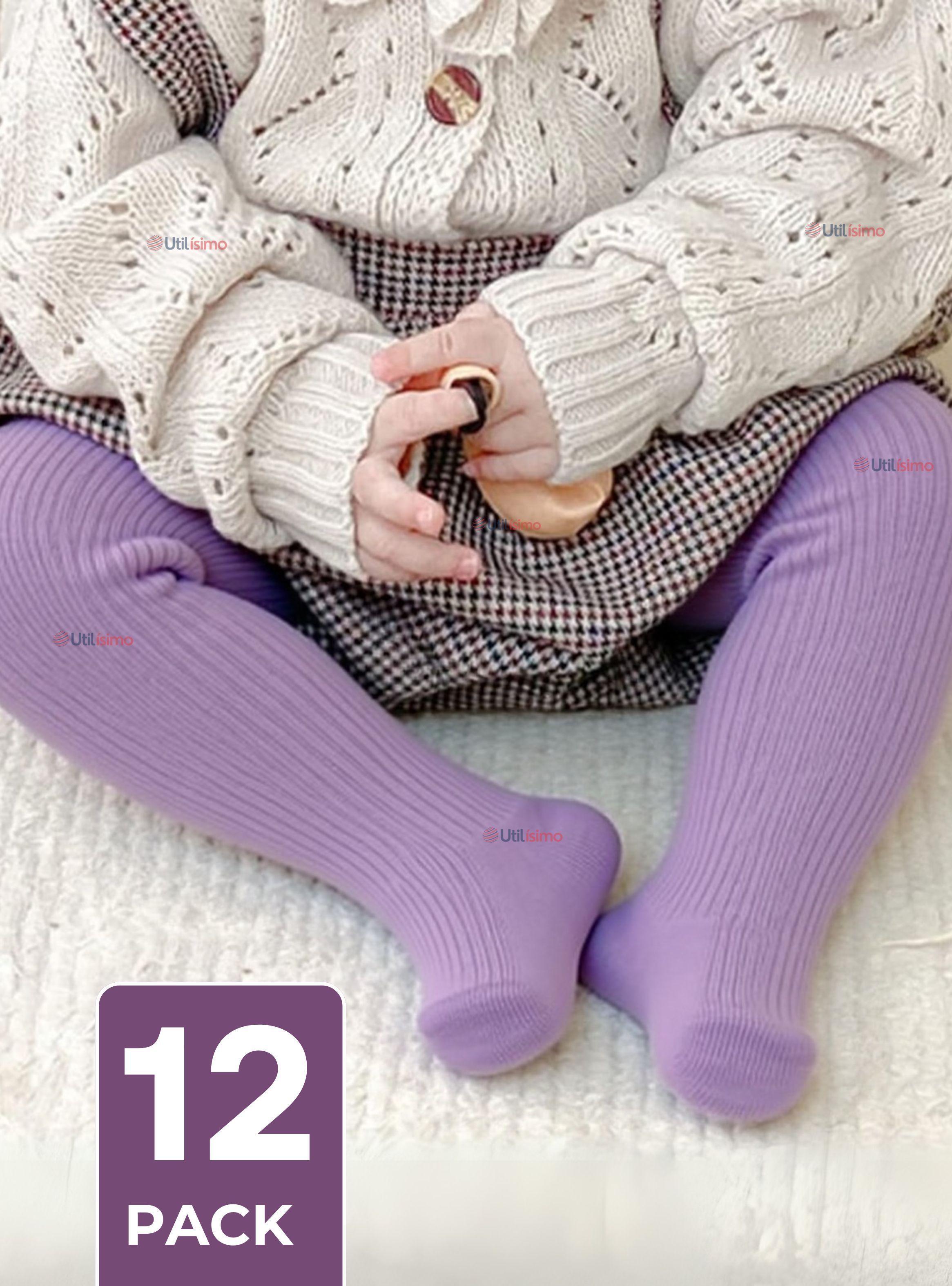 Pack 12 Pantys Primera Capa Unicolor Surtido Ballerina Bebé-0