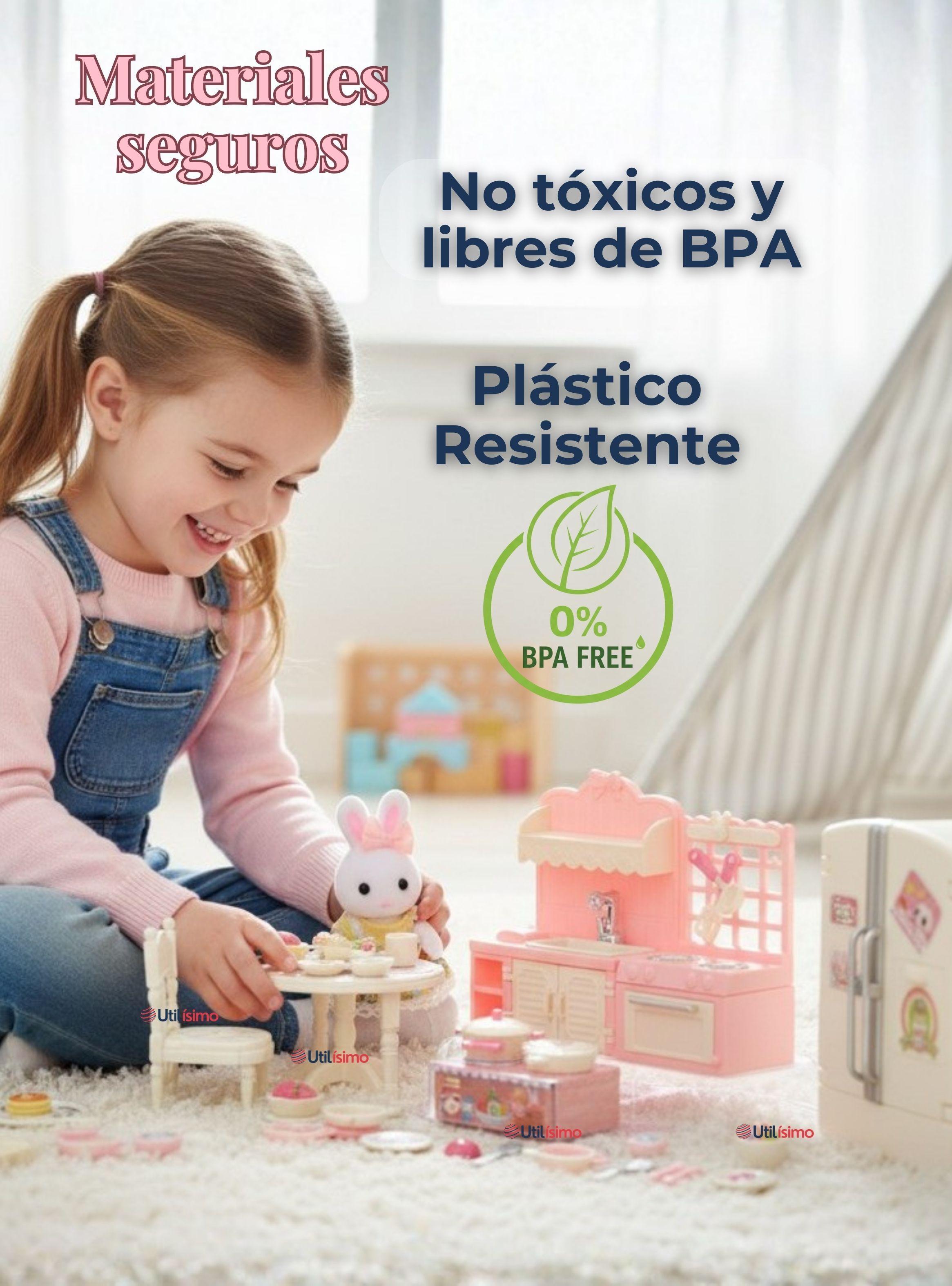 Set de Cocina y Comedor Muñeca Conejita Juguete Niña-2