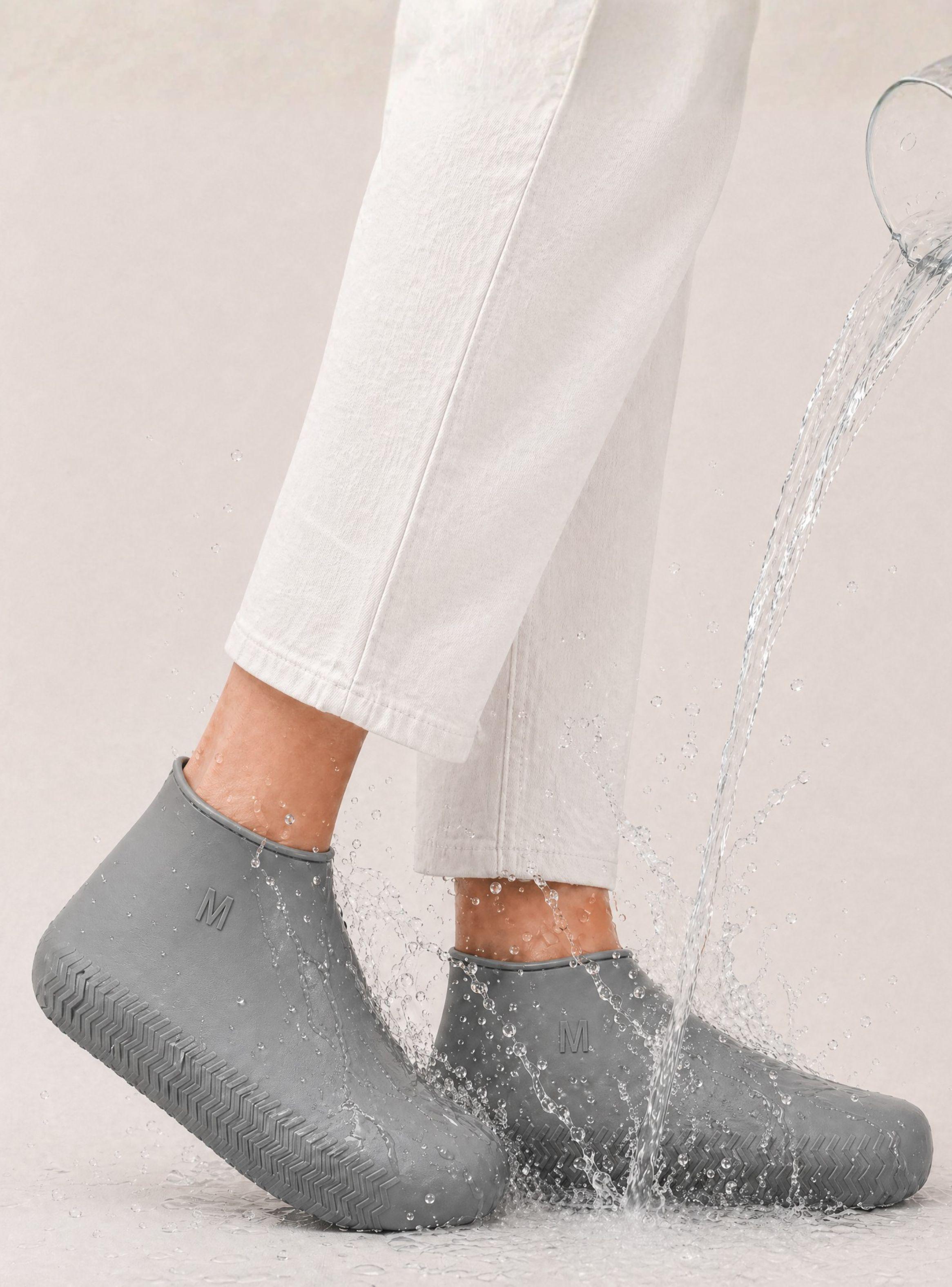 Fundas Cubre Zapatos Mujer Impermeable Surtidas Silicona Antideslizante 1 Par-1