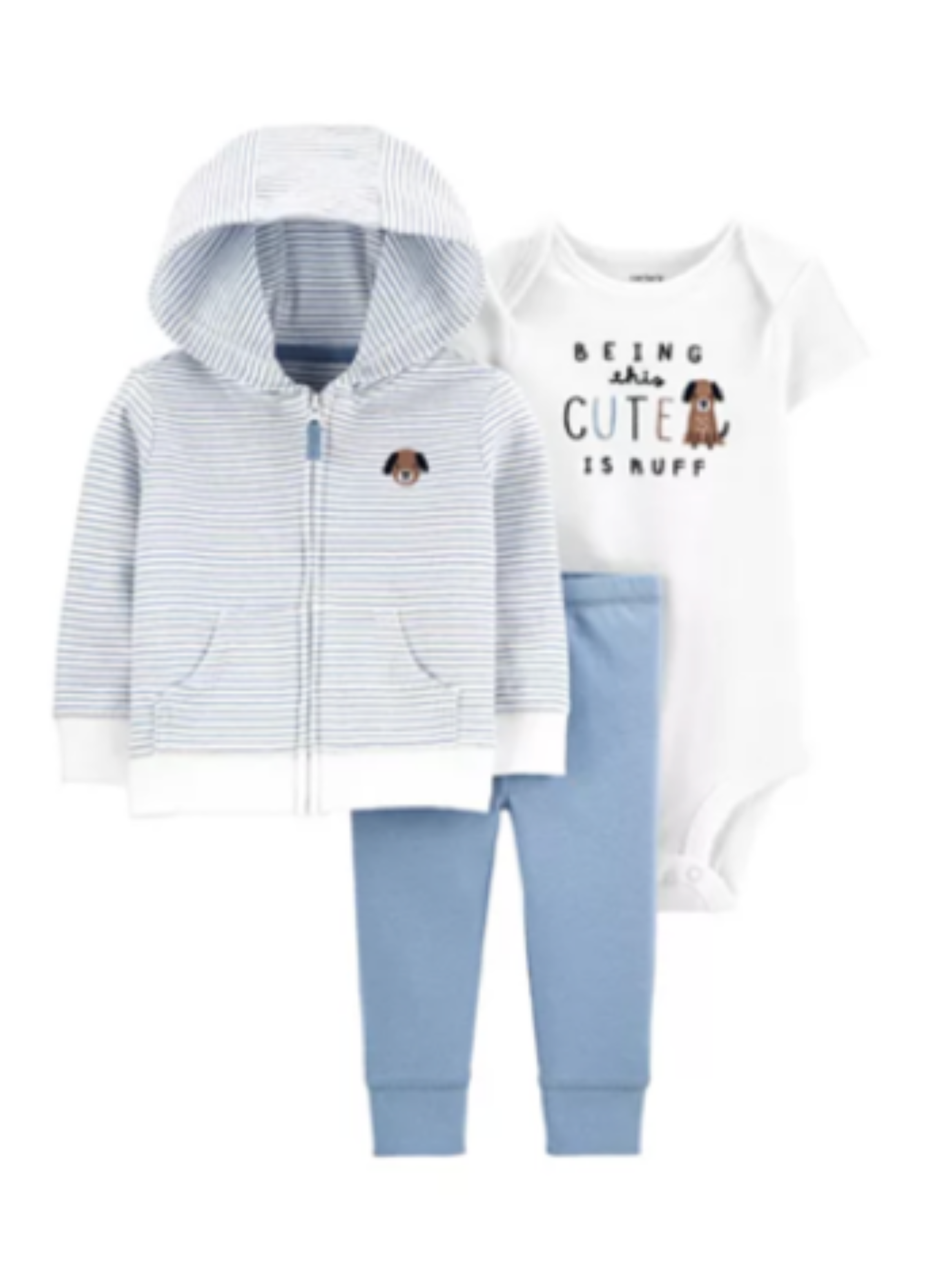 Conjunto Bebe Niño Pack 3 Piezas Tedmimak Cute-0