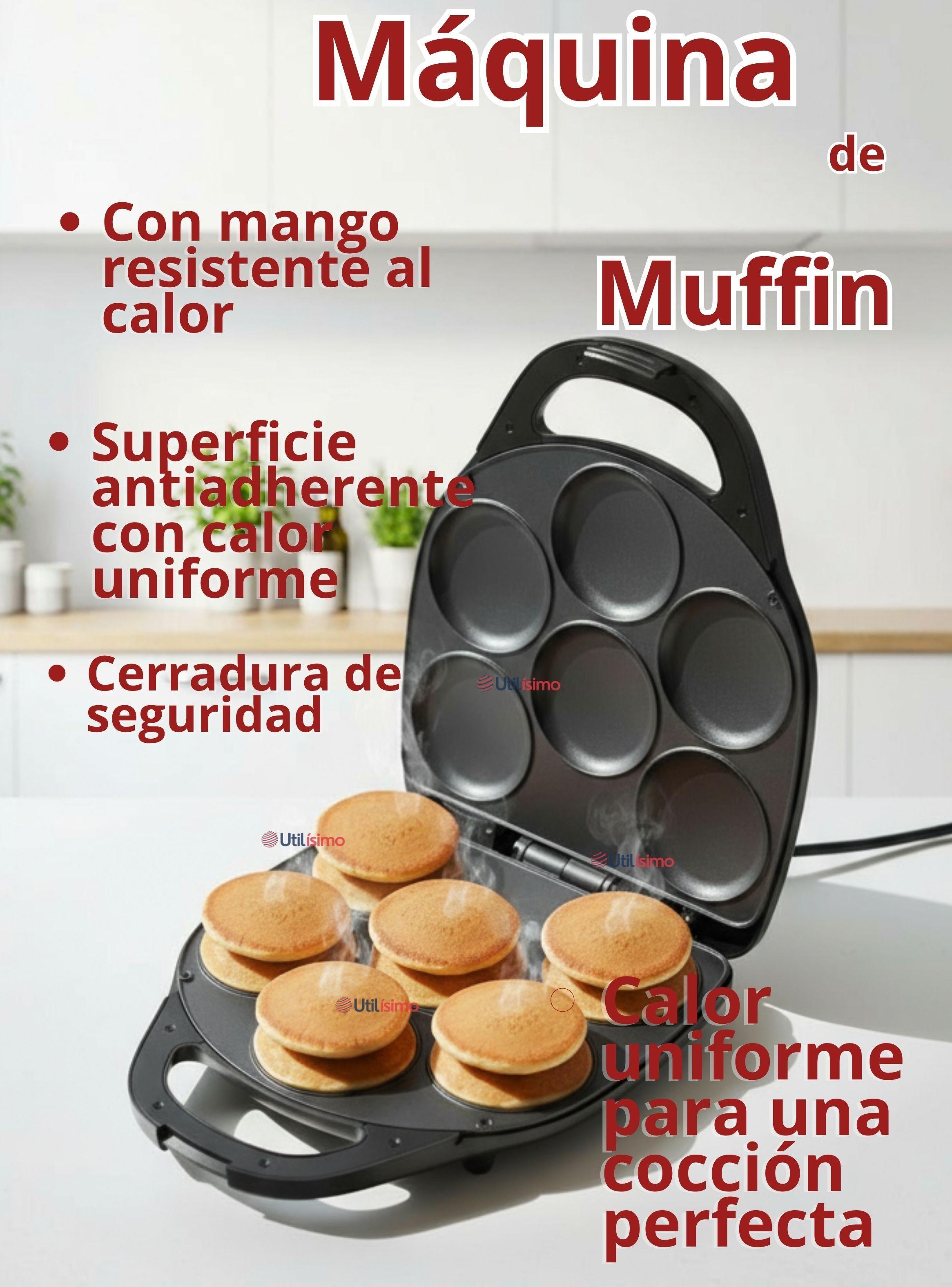 Máquina De Muffins Mini Panqueques Arepas Huevos Pasteles-4