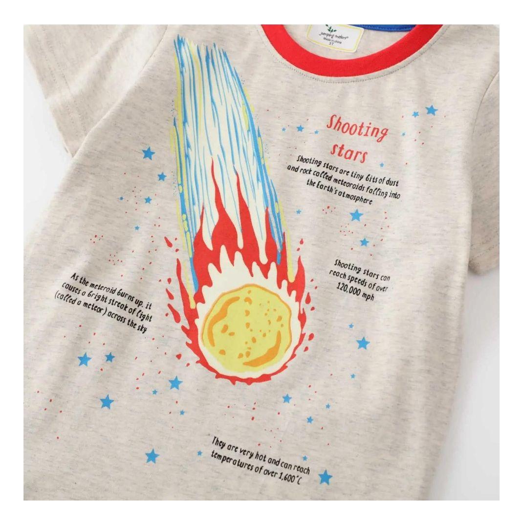 Poleras de Algodón Manga Corta para Niños Jump Kids-2