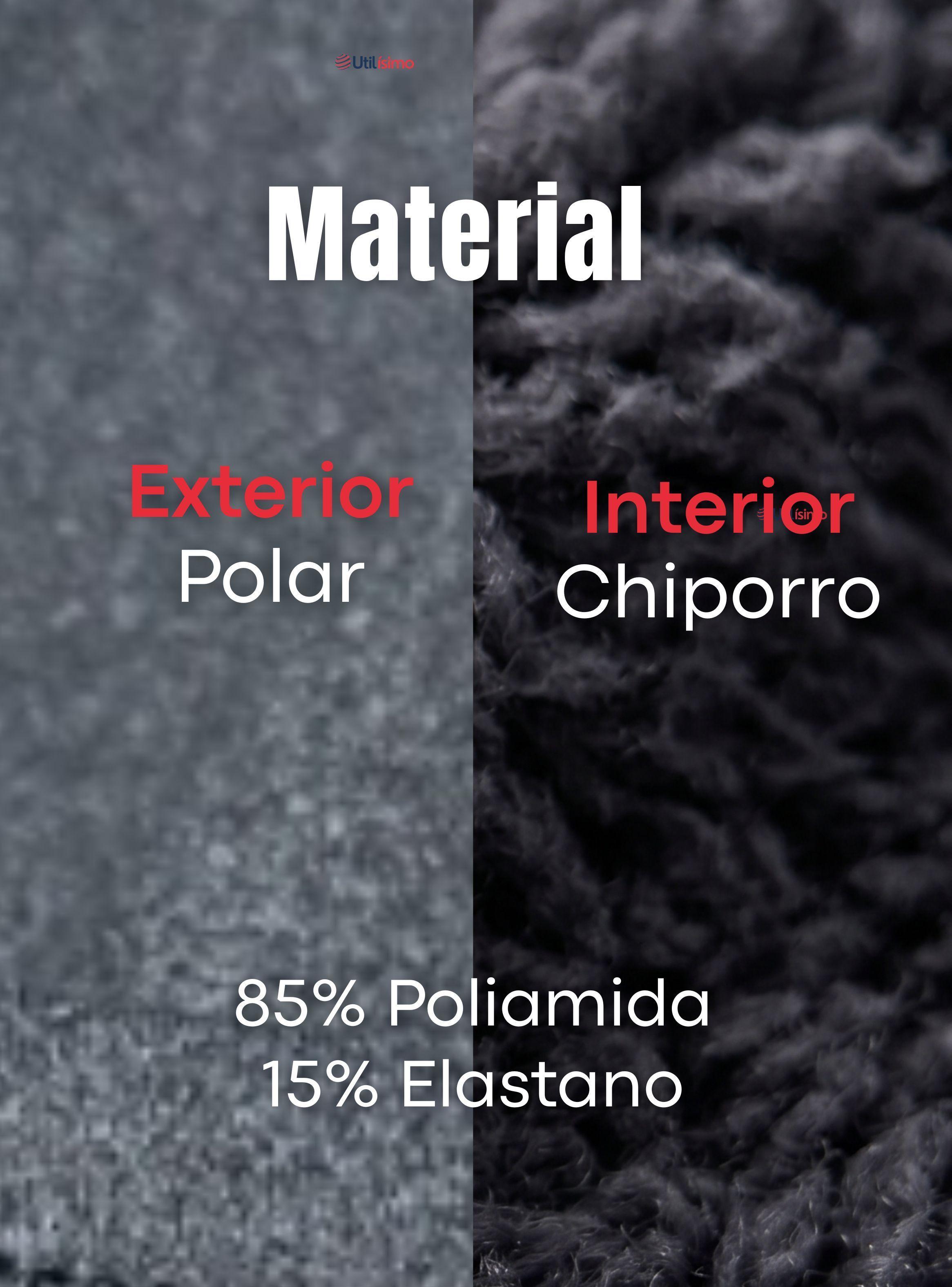 Calza Polar Con Chiporro Térmica de Mujer Elasticada Gris Marengo-5