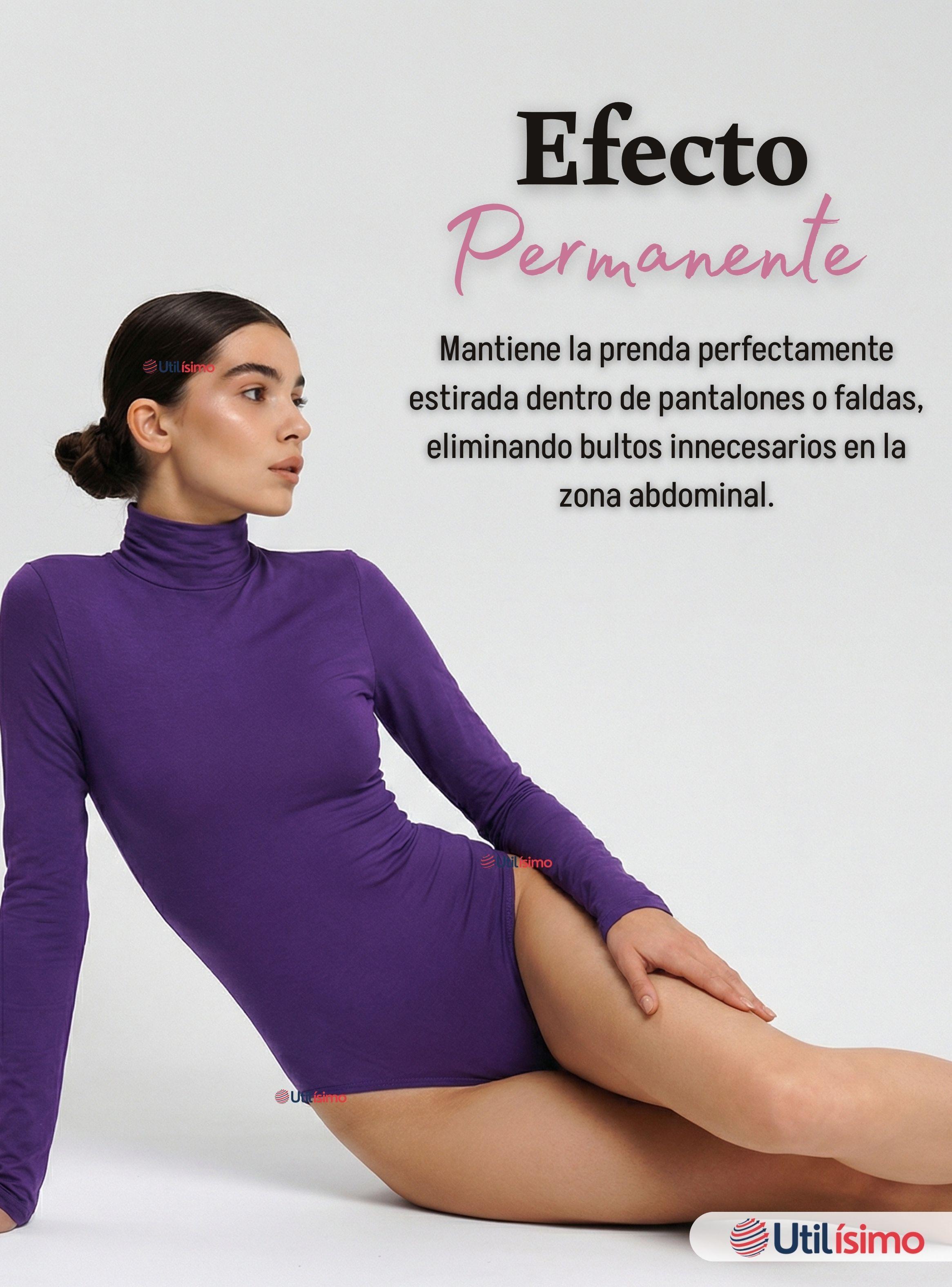 Pack 3 Bodys Manga Larga Bambú Cuello Alto Beatle Mujer Color Surtidos-7