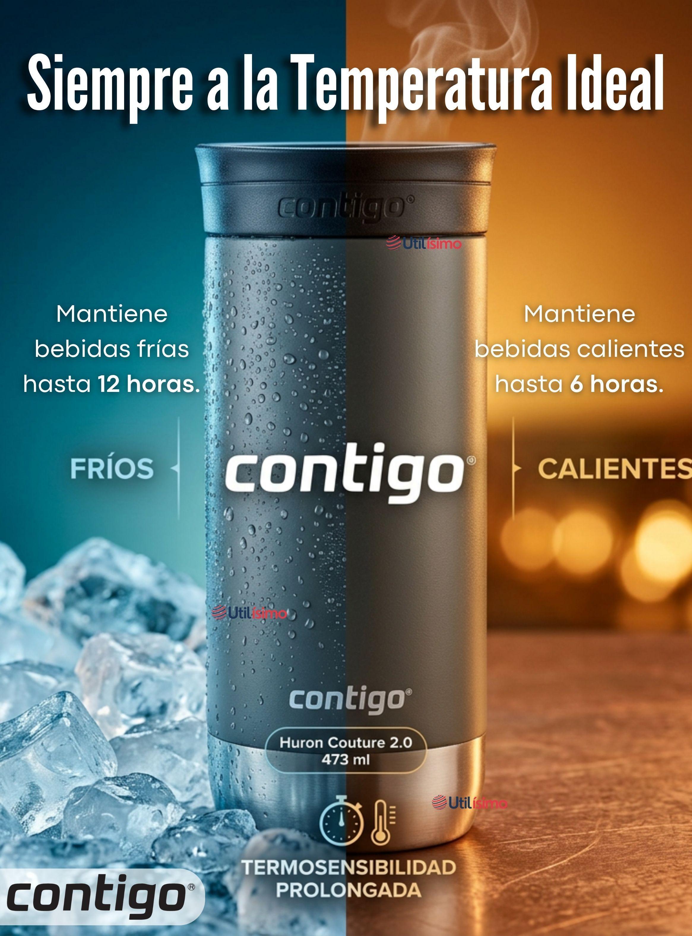 Vaso Térmico Contigo® Mug Huron Sake 473 ML Tecnología SNAPSEAL™-7