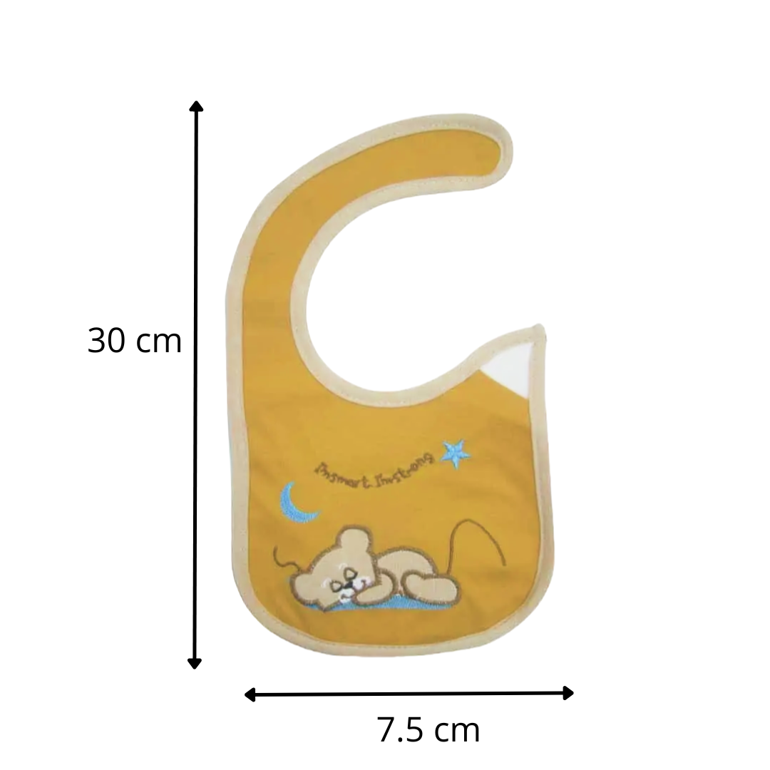 Pack 6 Baberos Impermeables Regulables Para Bebés Jump Kids-2