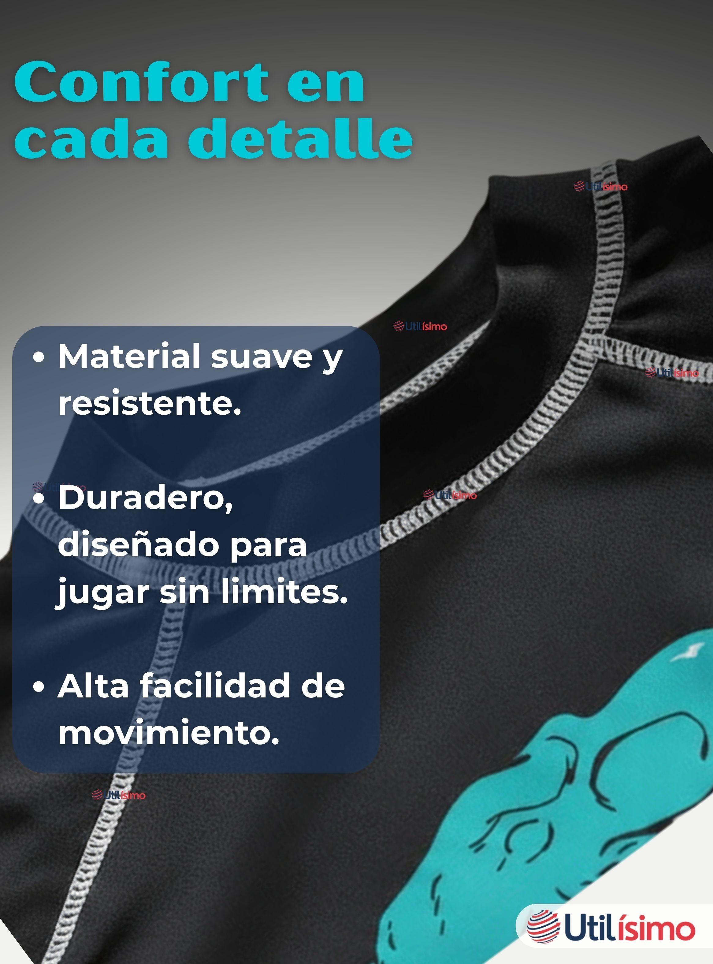 Traje De Baño Polera Manga Corta Pantalón Corto y Gorro 3 piezas Niño de 3 a 9 Años Dino-6