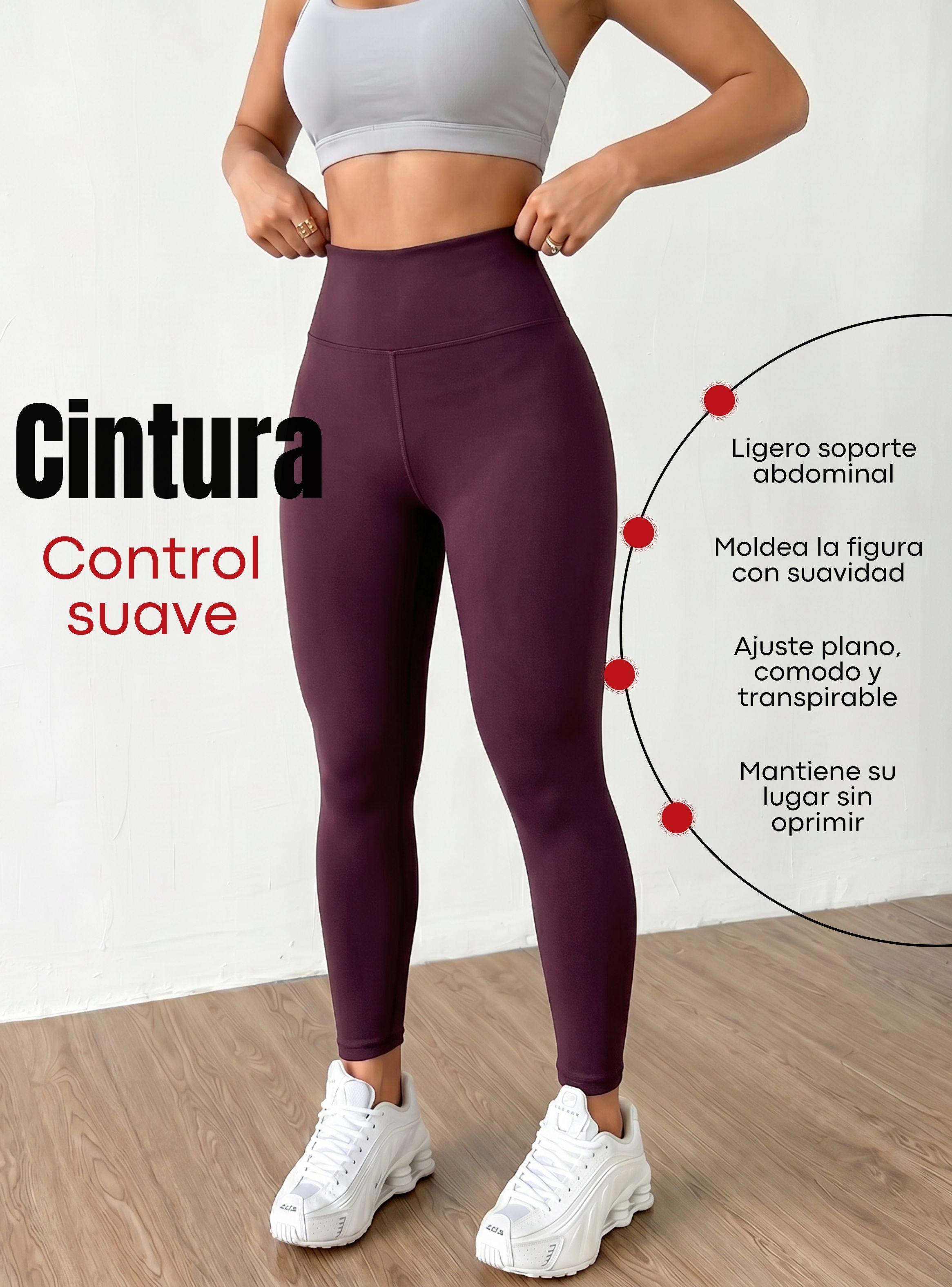 Calza Polar Con Chiporro Térmica Mujer Elasticada Color Burdeo-7