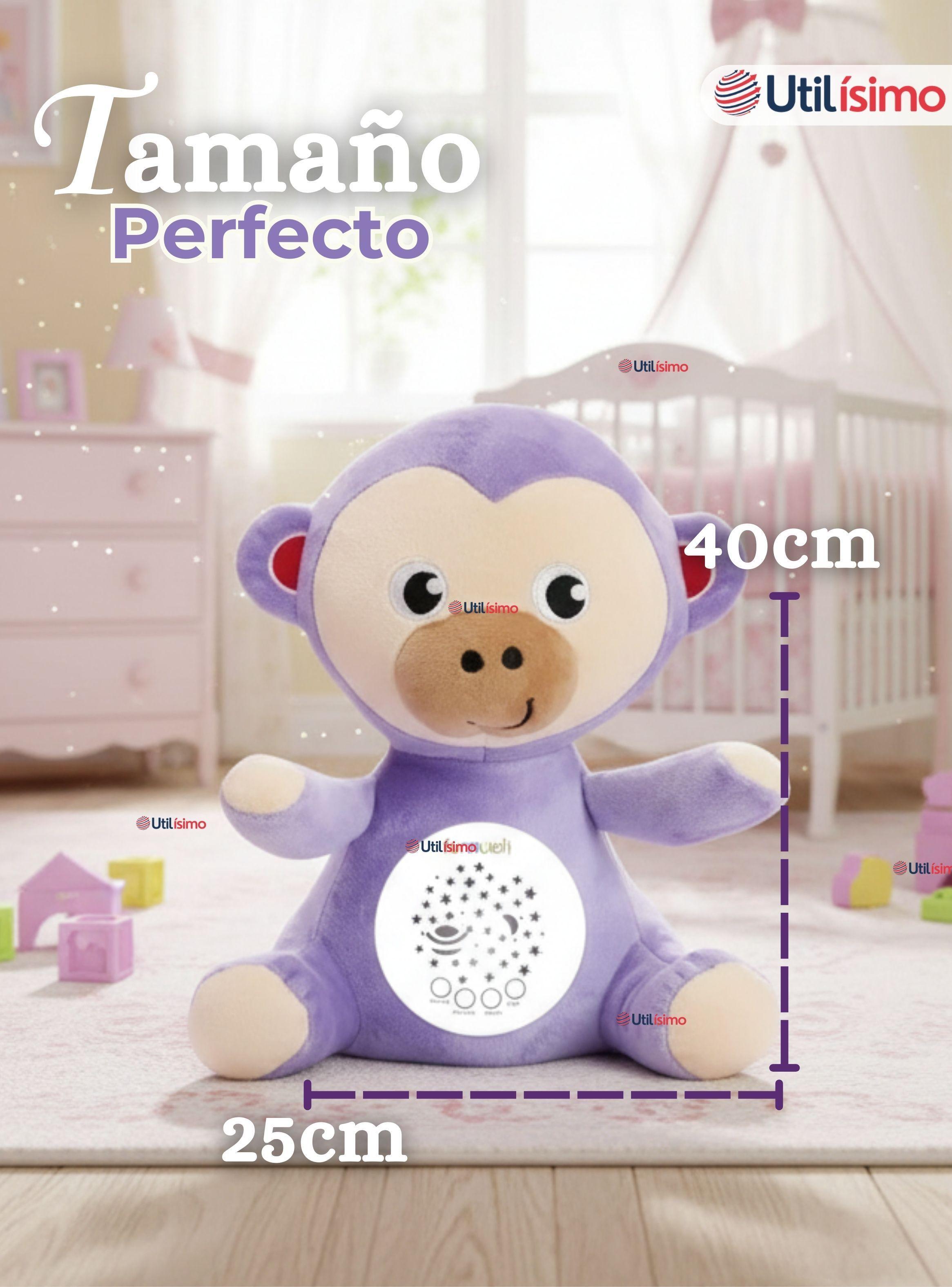 Peluche Mono Espantacuco Con Luz Y Sonido para Niño o Niña-3