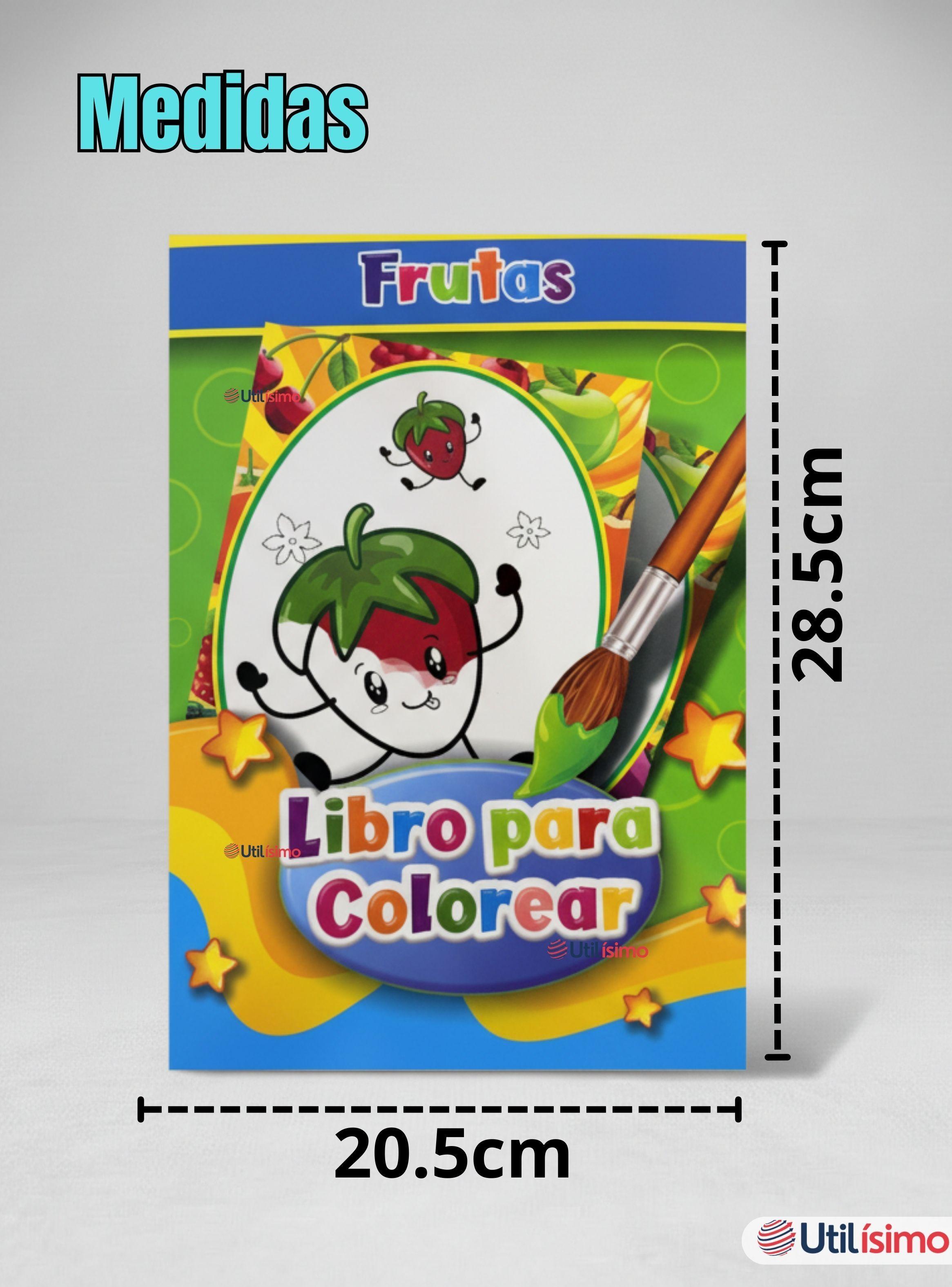 Pack 3 Libros Para Colorear Pintar Educativo para Niños Diseño Surtido-2