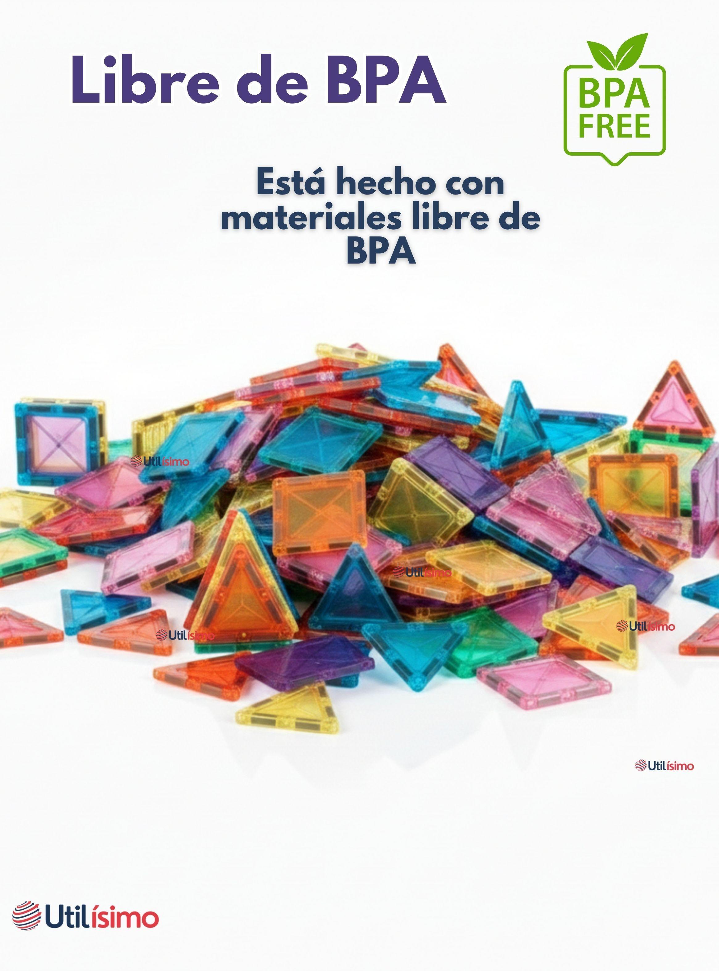 Juego Bloques De Construcción Magnéticos 3D 66 Piezas Niño o Niña-2