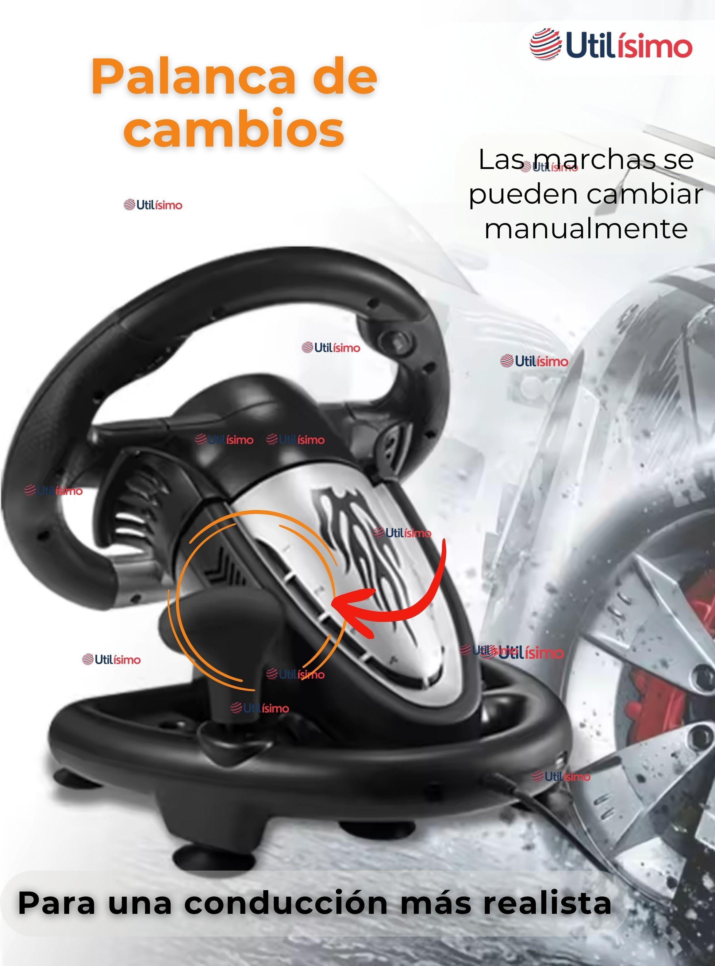 Volante De Juego V3 Pedales y Palanca de Carreras Ps4 Xbox Pc-5