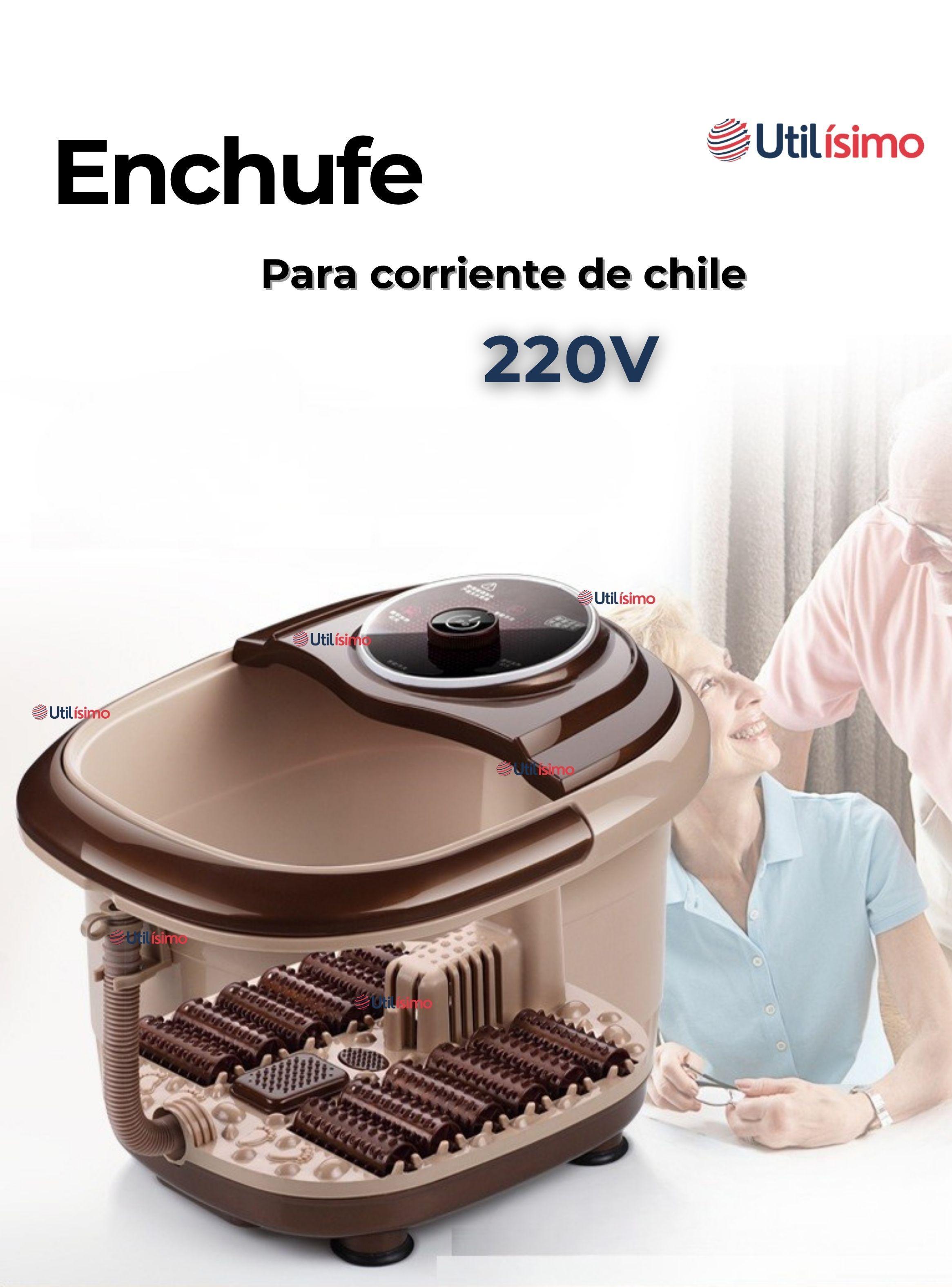 Masajeador Spa Eléctrico para Pies con Pantalla LCD Cuidado Personal-3