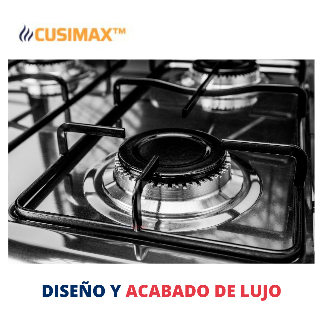 Cusimax Cocina a Gas Portátil Premium - 4 platos-5